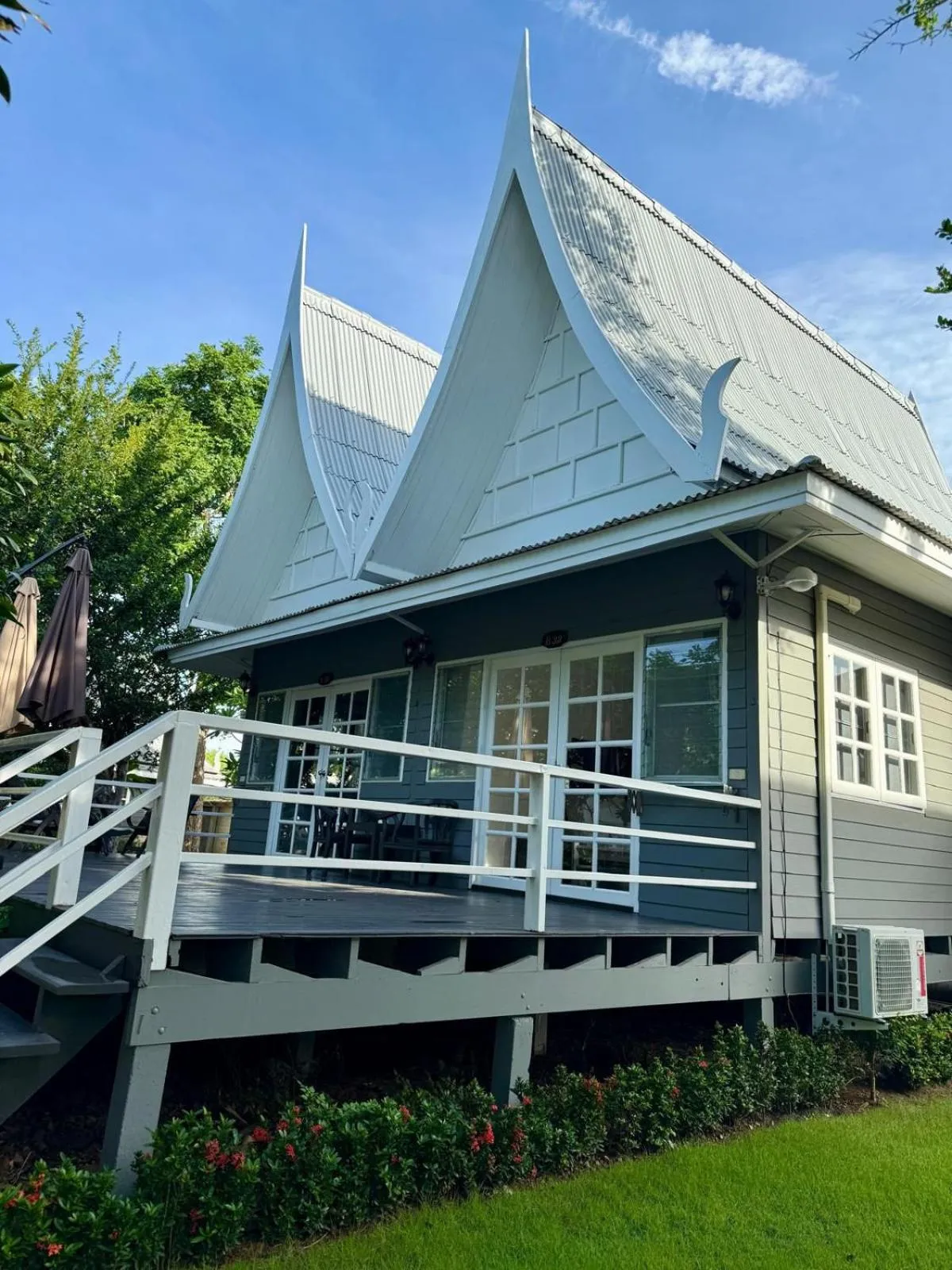 Property building in Luna Hut Resort