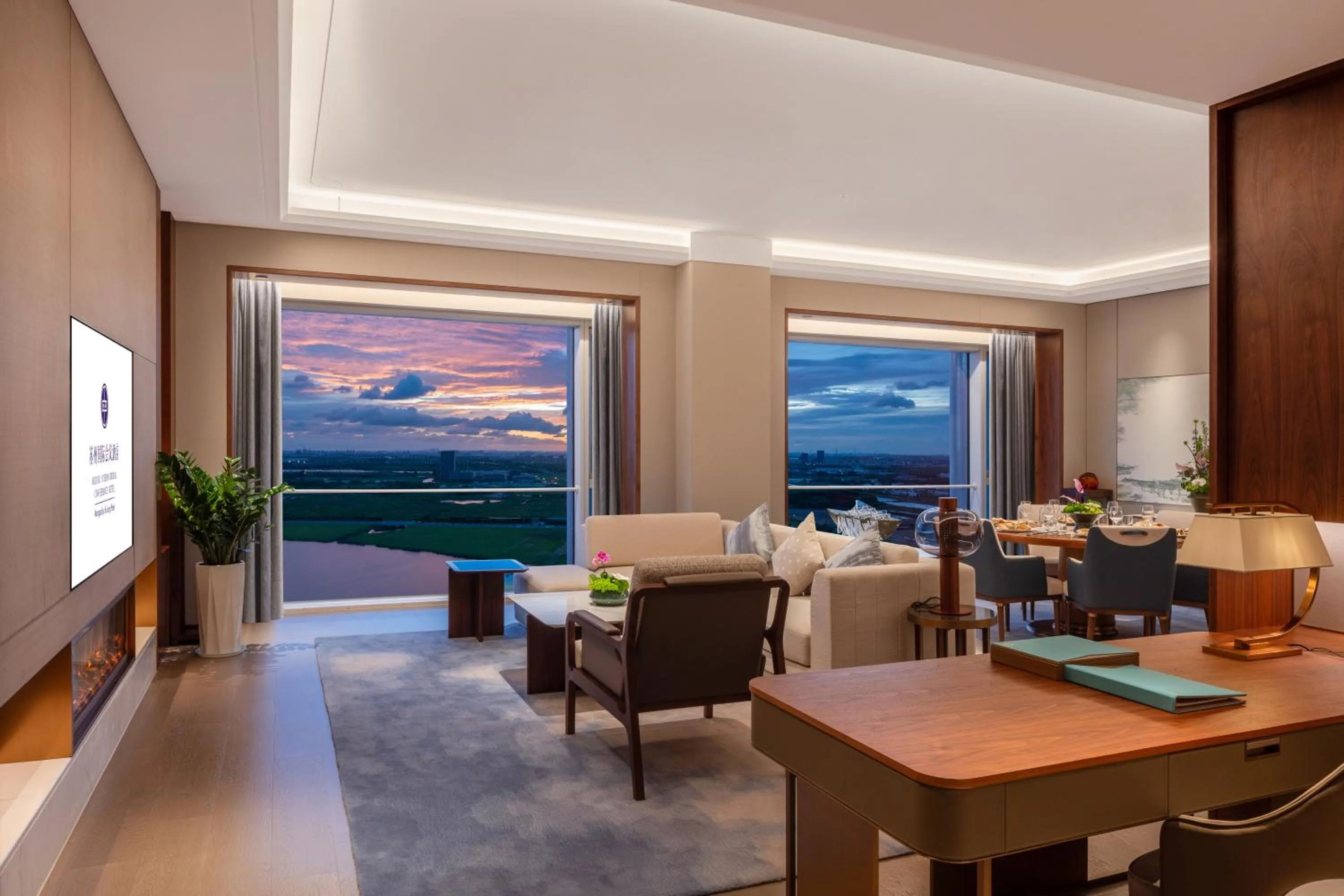 Living room in Suzhou International Conference Hotel