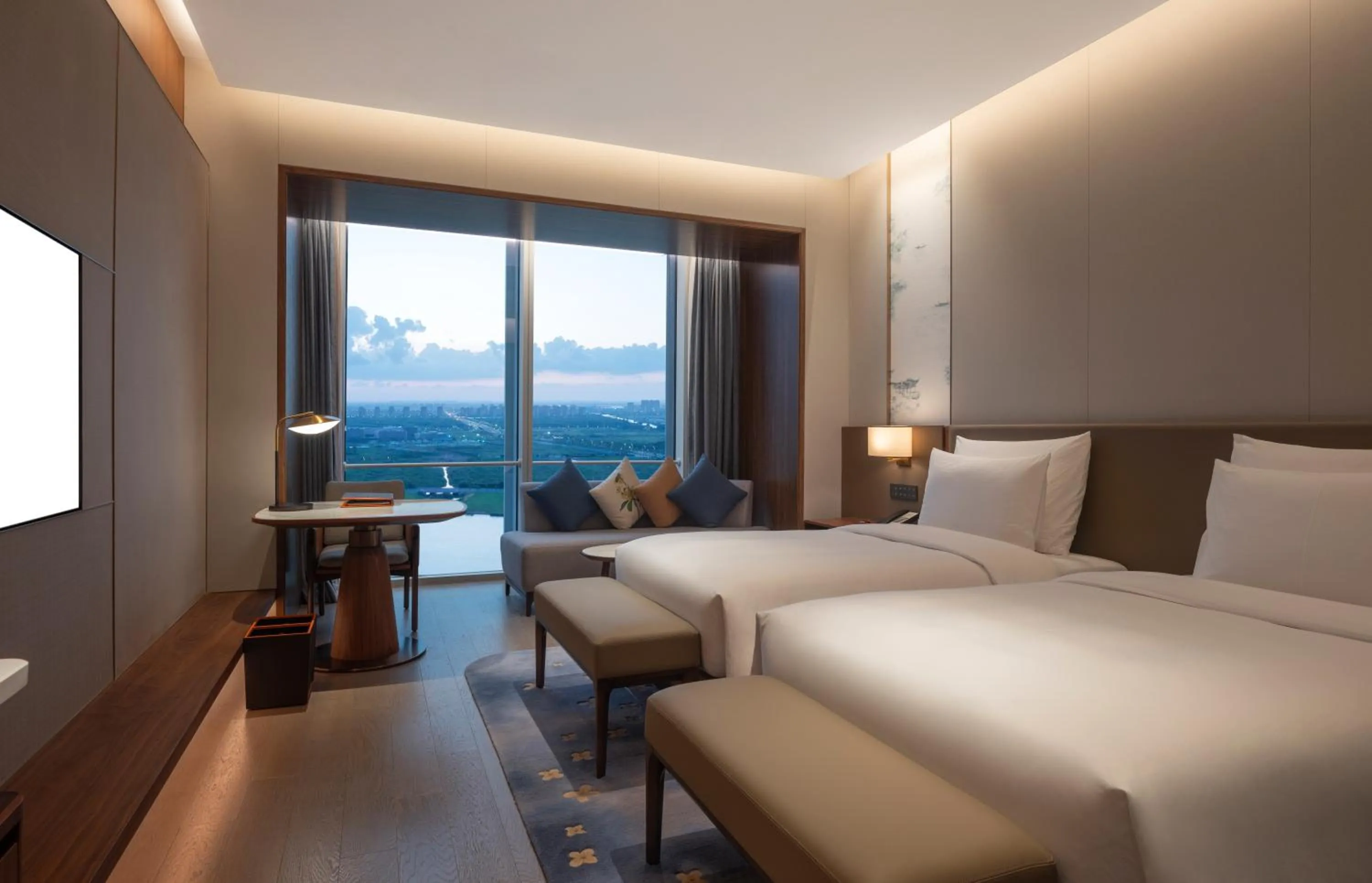 Bedroom in Suzhou International Conference Hotel