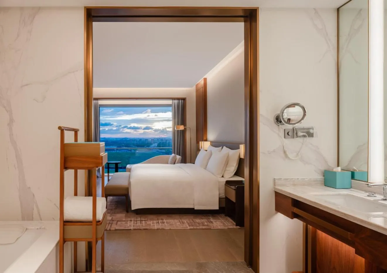 Bedroom in Suzhou International Conference Hotel