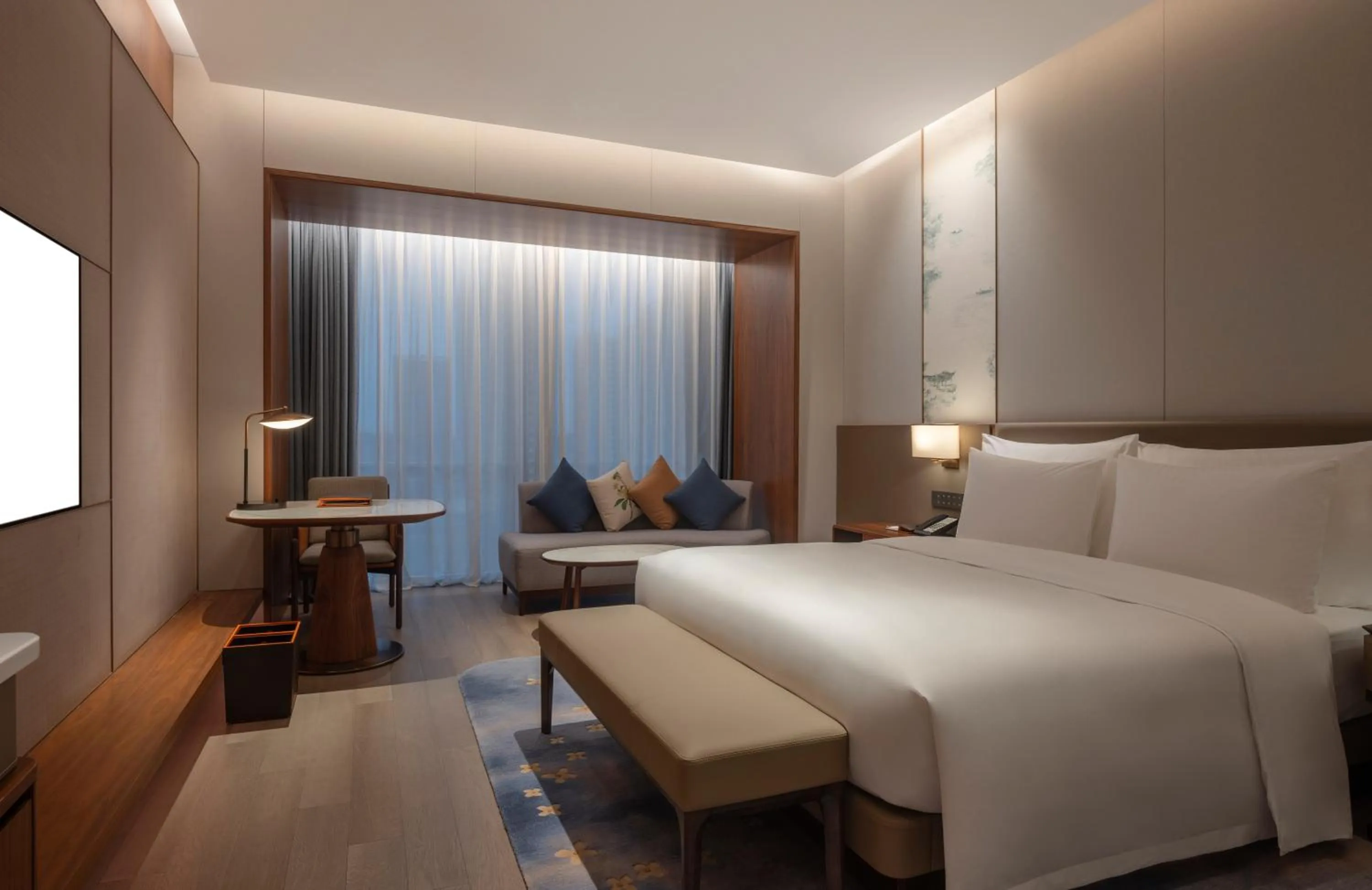 Bedroom in Suzhou International Conference Hotel