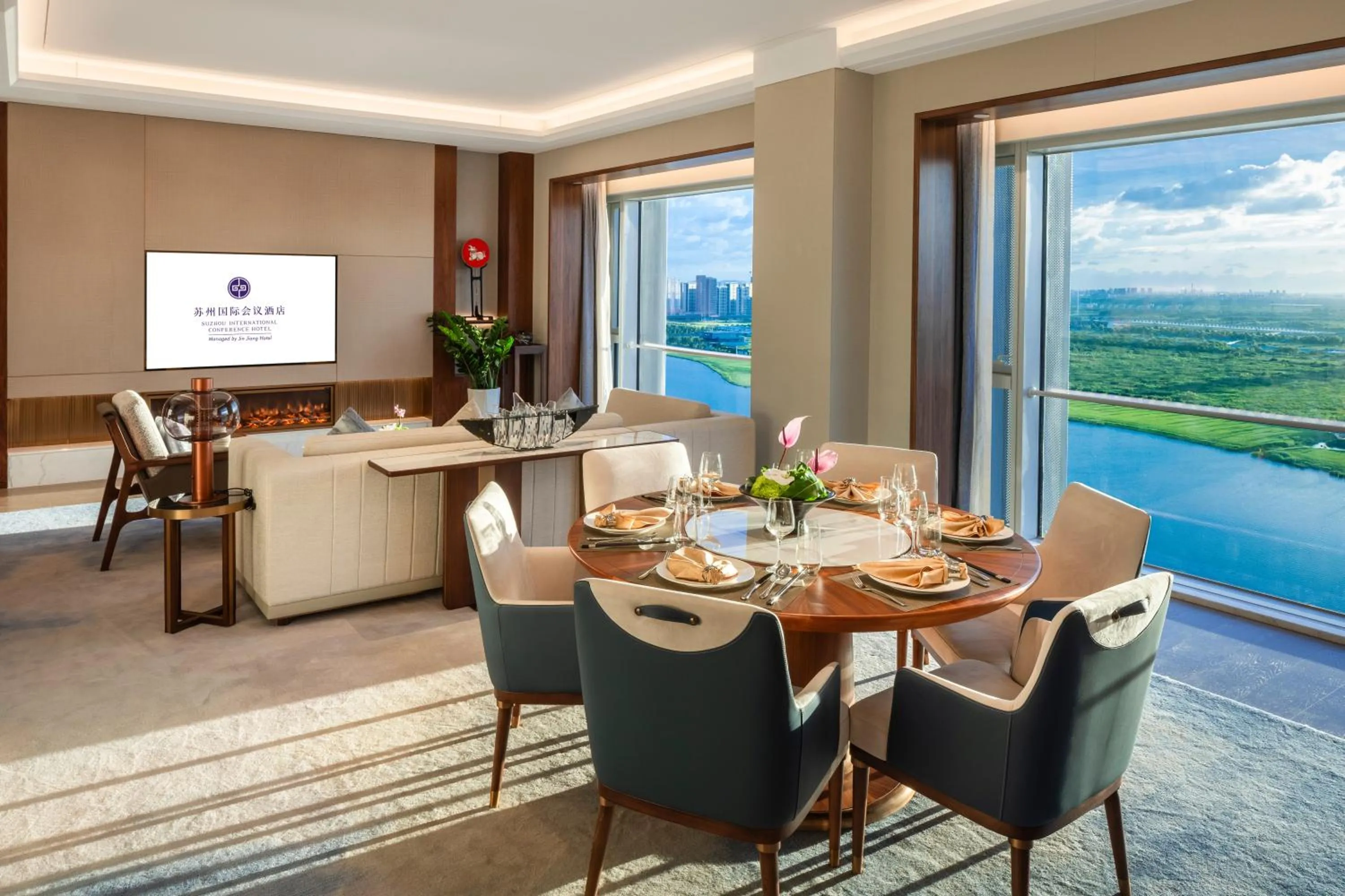 Living room in Suzhou International Conference Hotel