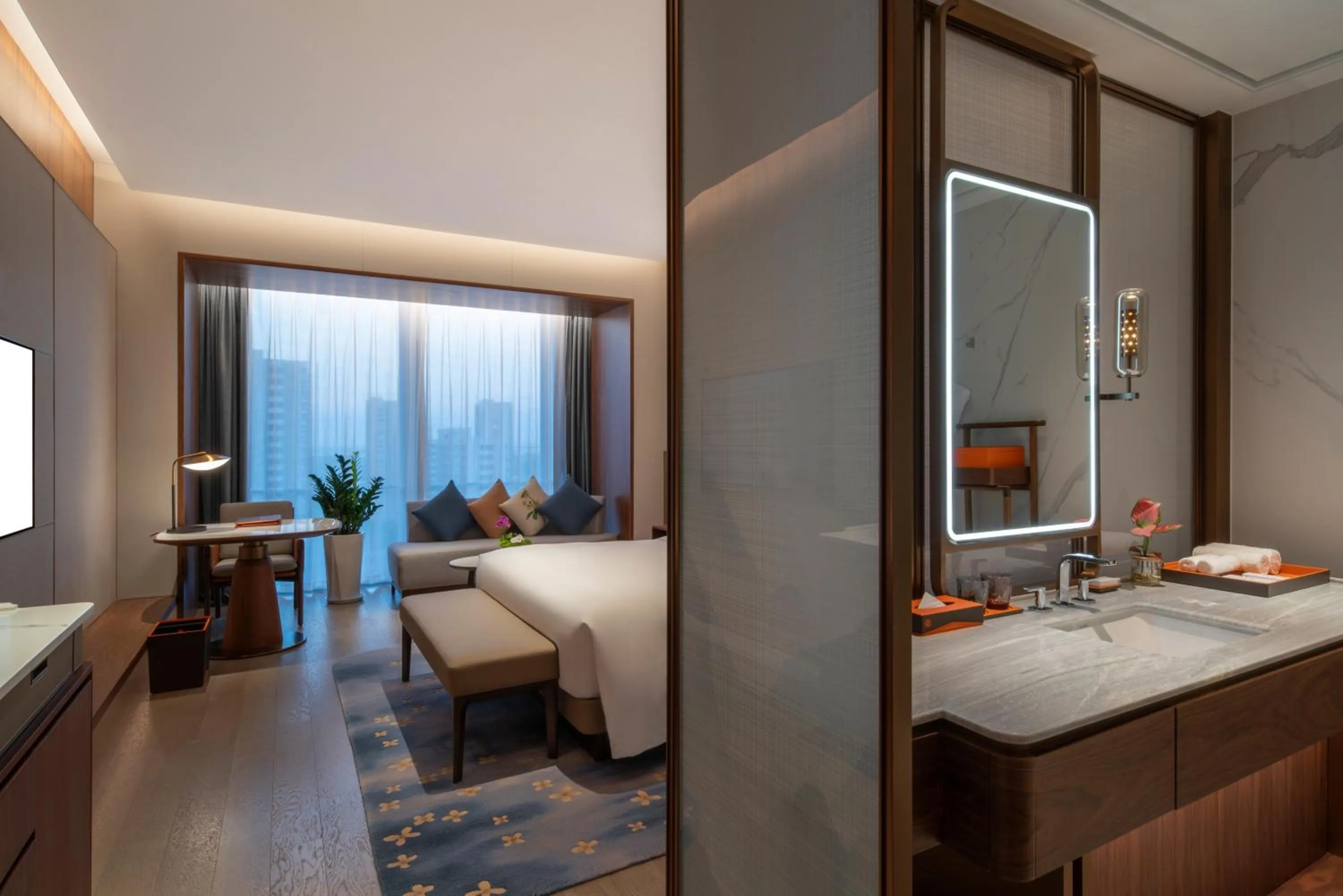 Bathroom in Suzhou International Conference Hotel