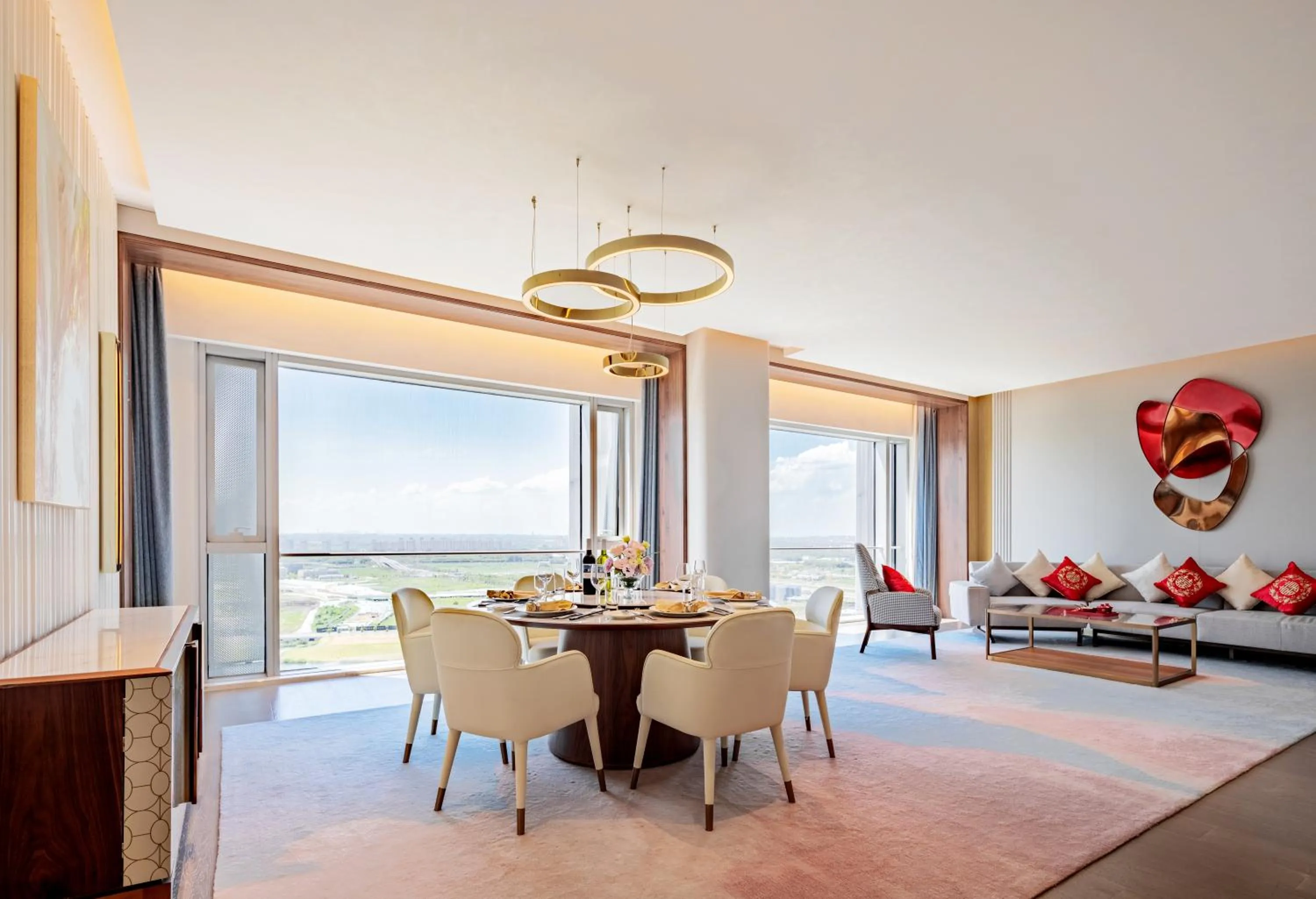 Living room in Suzhou International Conference Hotel