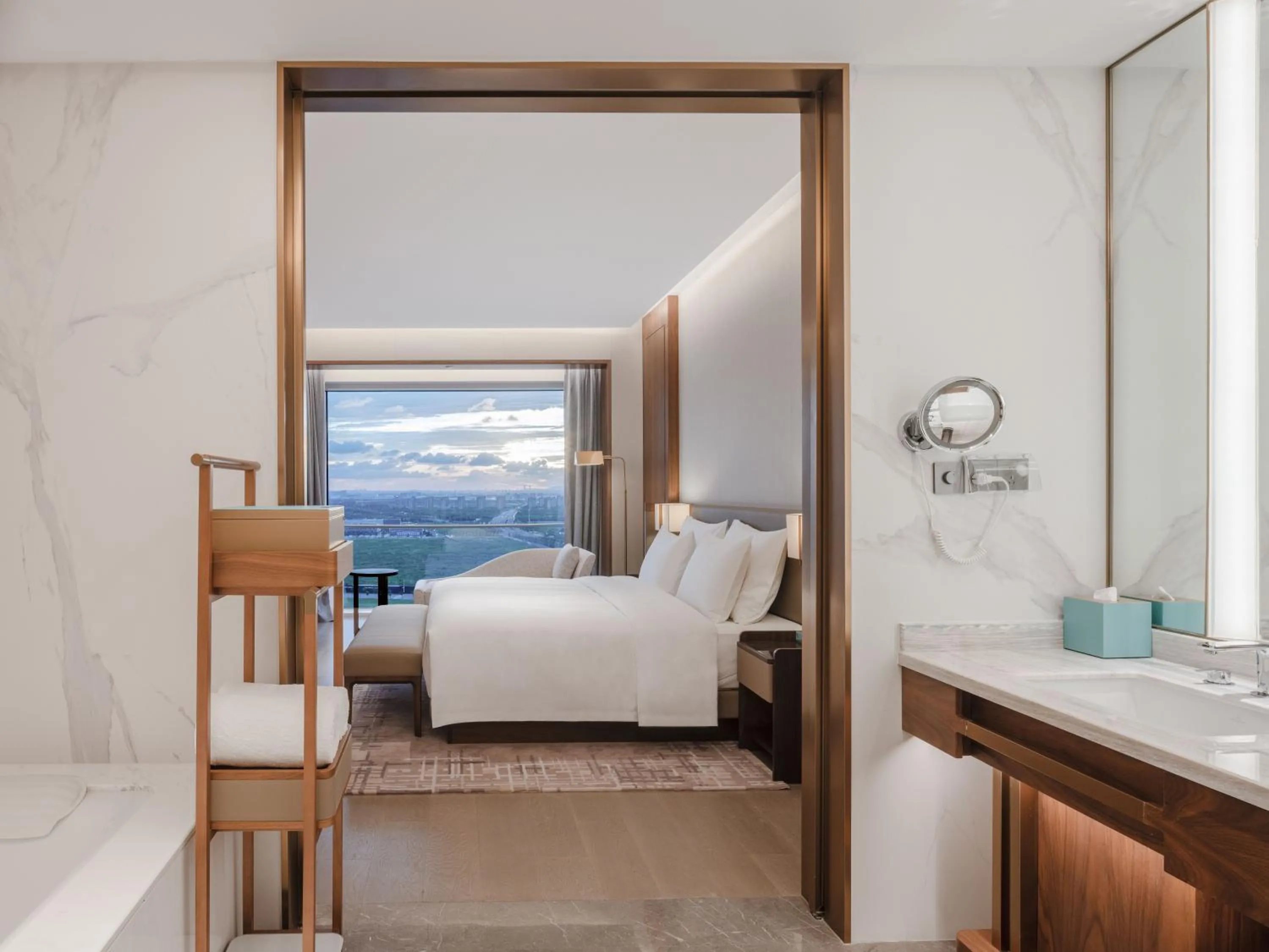 Bedroom in Suzhou International Conference Hotel