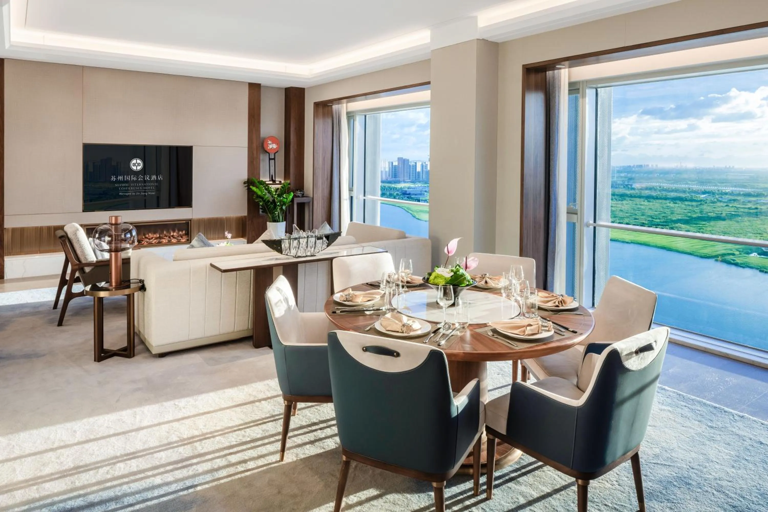 Living room in Suzhou International Conference Hotel