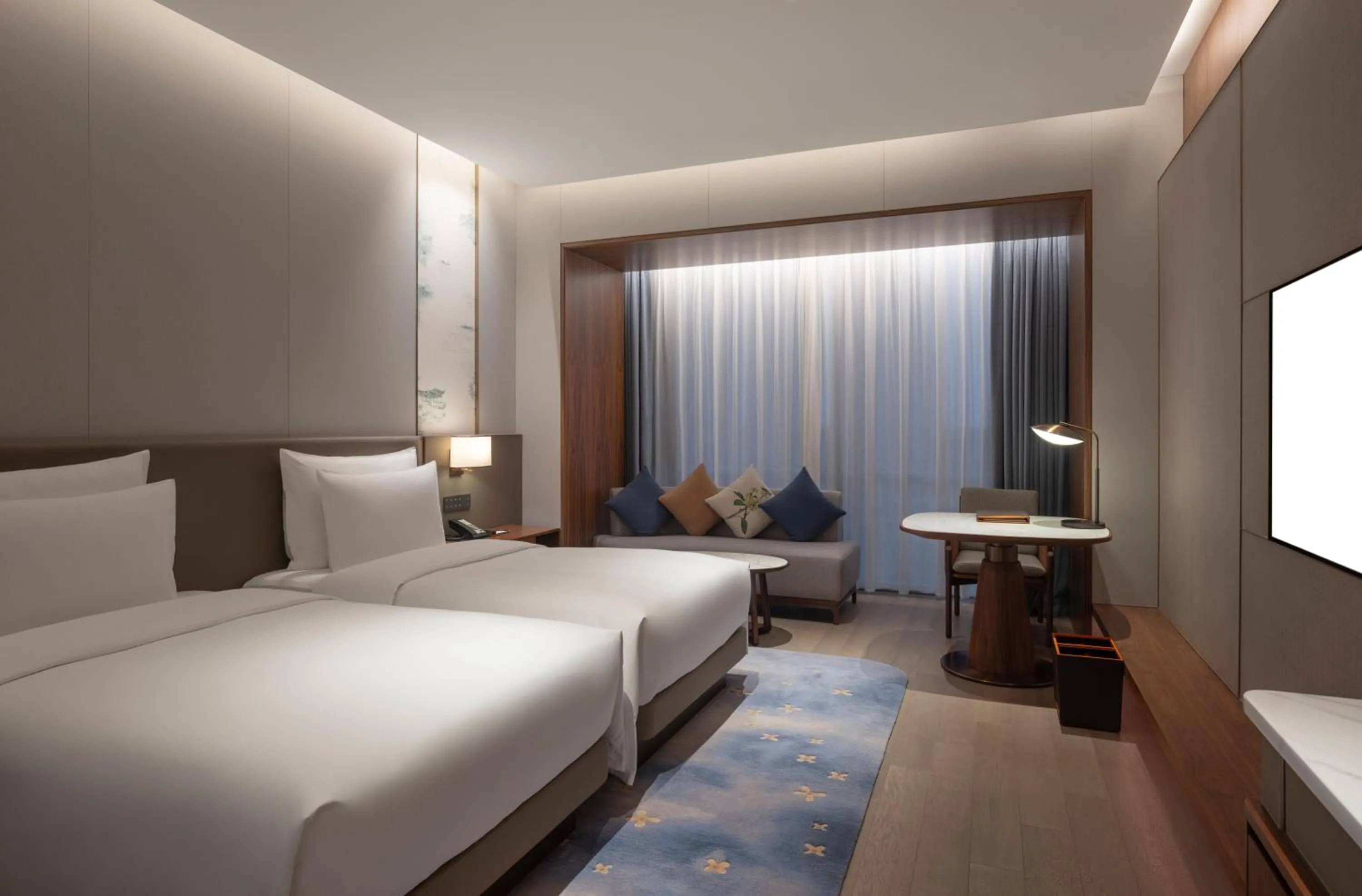 Bedroom in Suzhou International Conference Hotel