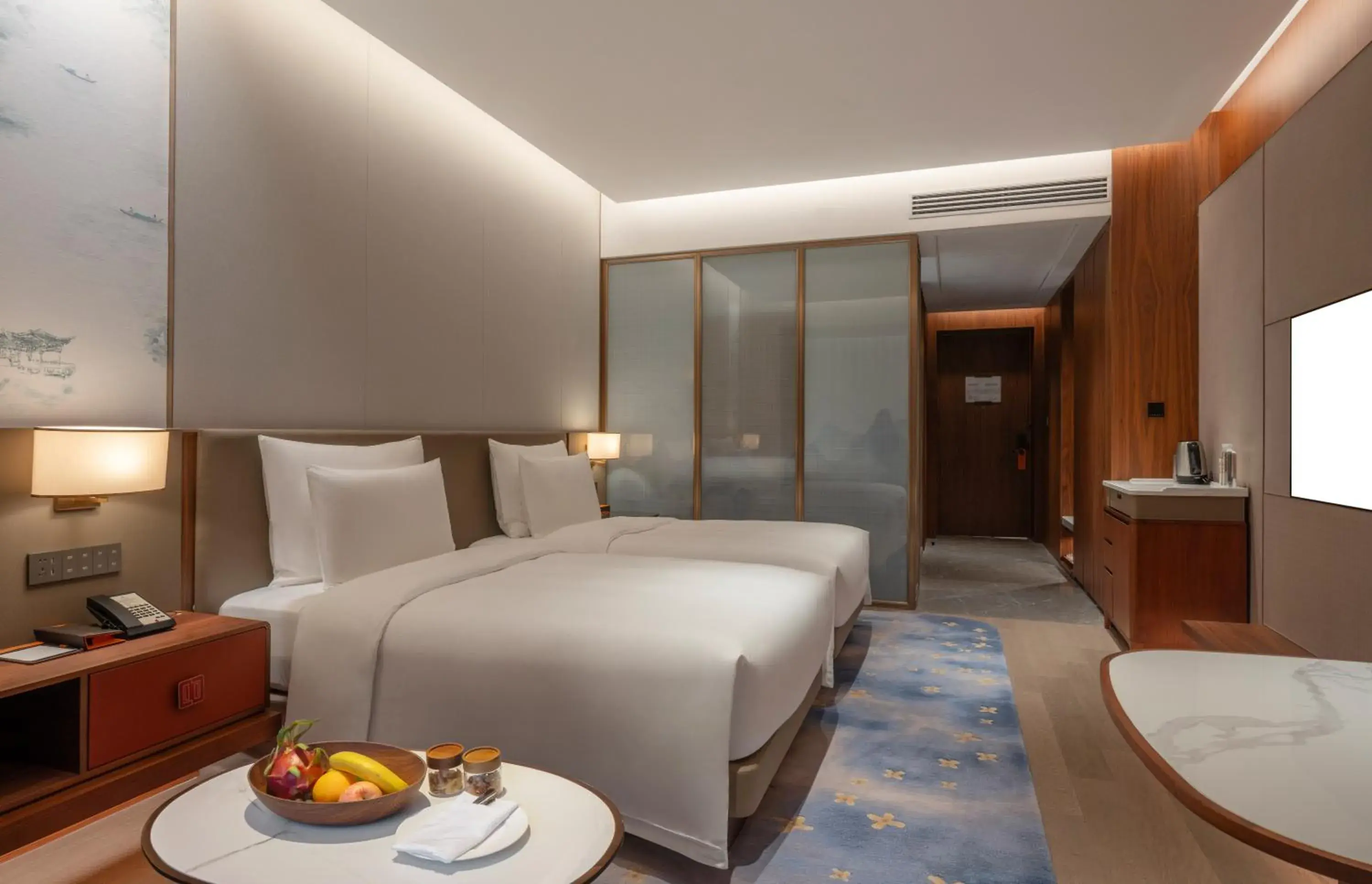 Bed in Suzhou International Conference Hotel Bed in Suzhou International Conference Hotel