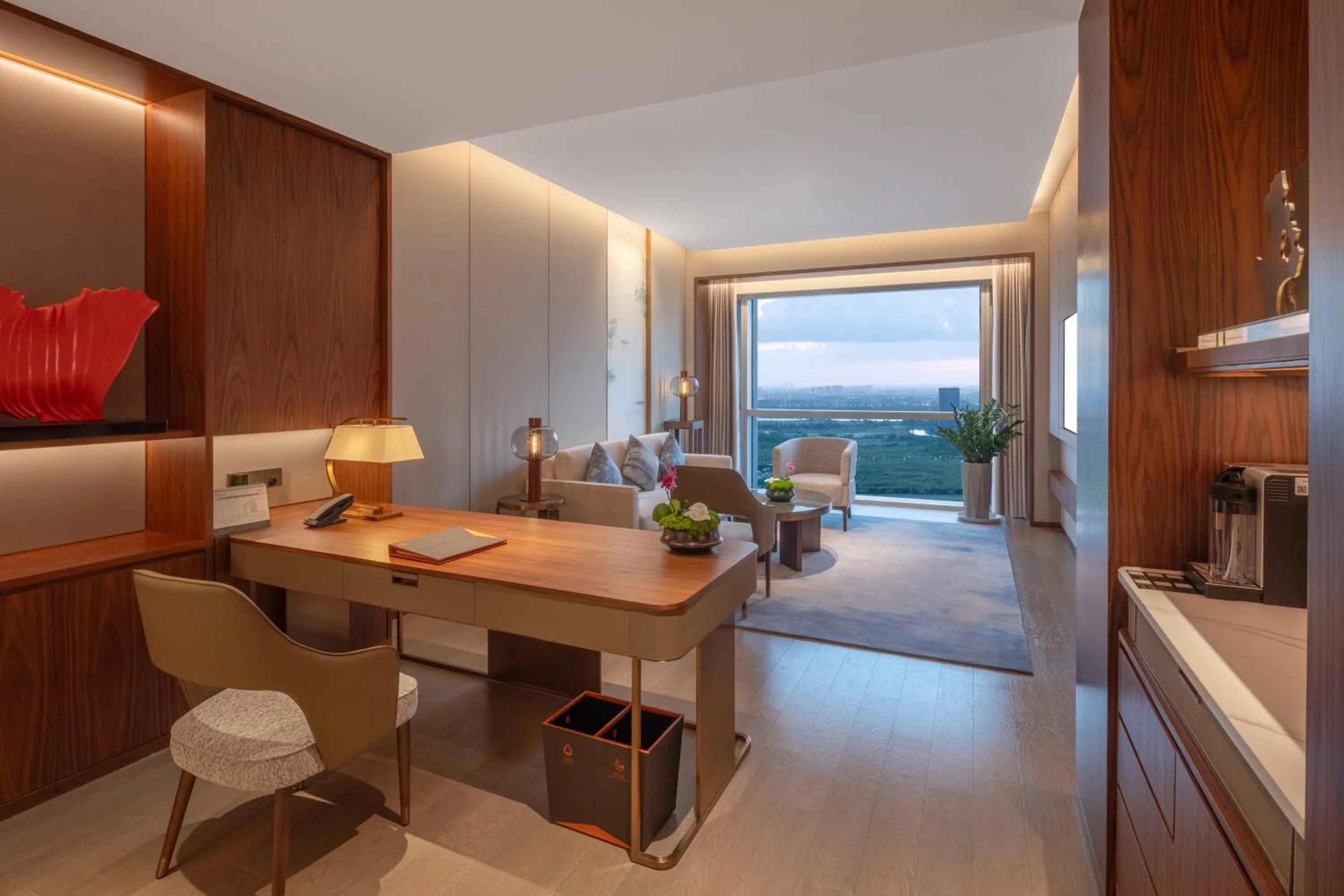 Seating area in Suzhou International Conference Hotel