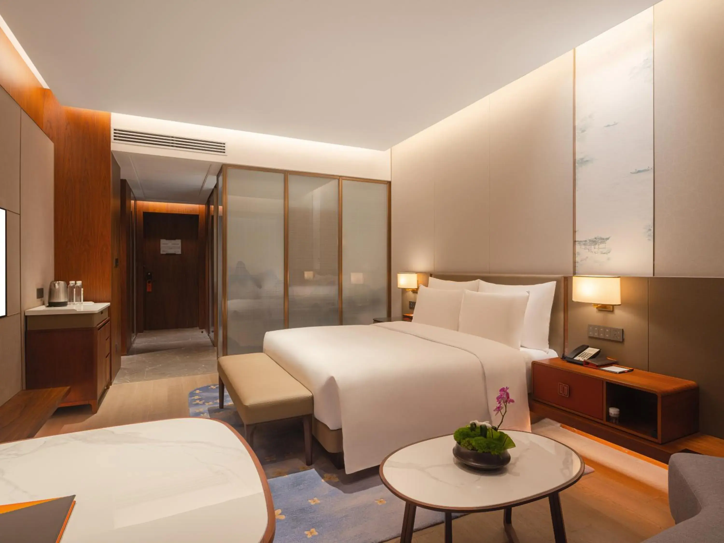 Bed in Suzhou International Conference Hotel Bed in Suzhou International Conference Hotel