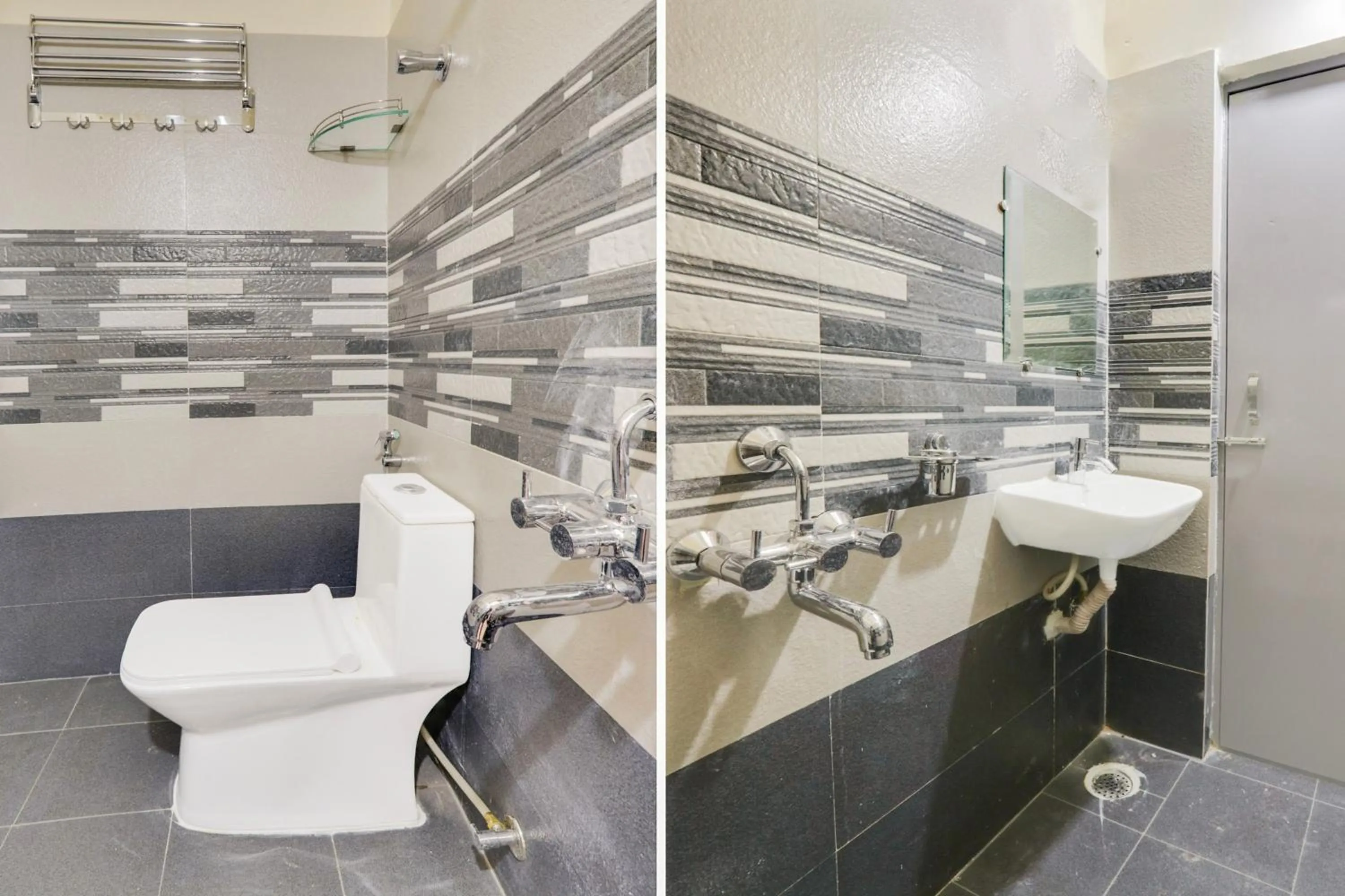 Bathroom in Super Townhouse Gachibowli Near Sky View