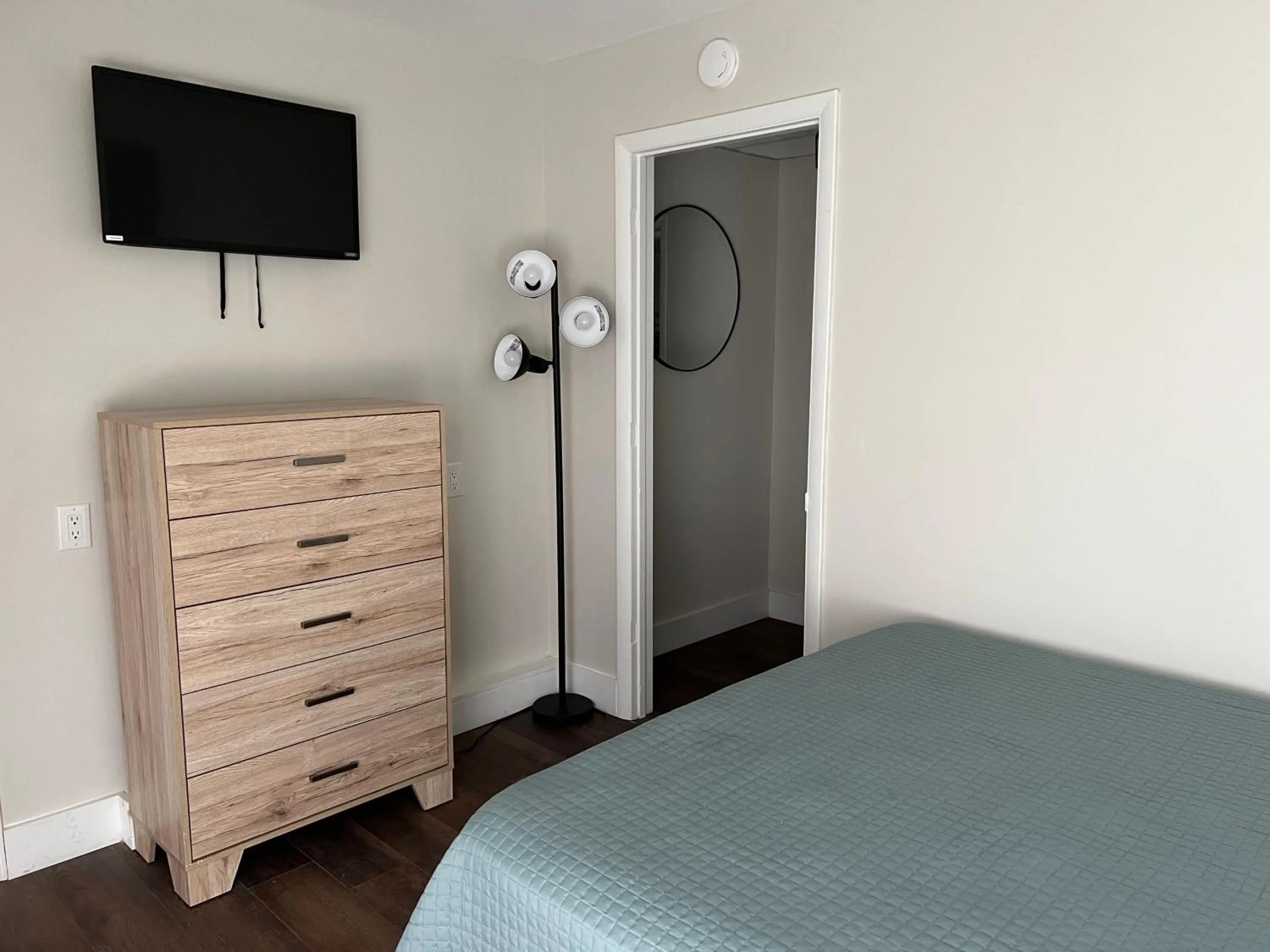 Bed in Brooklyn Beach Club