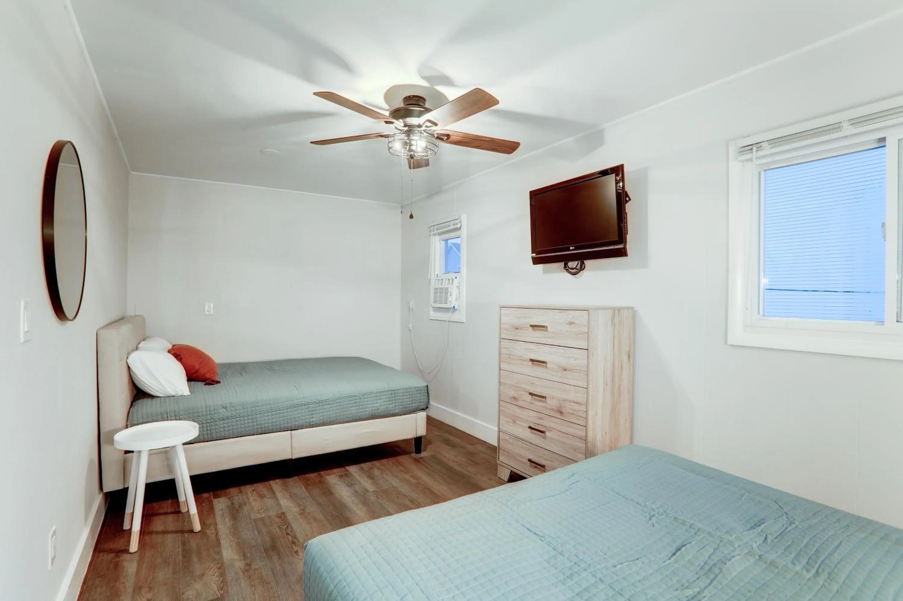 Bed in Brooklyn Beach Club