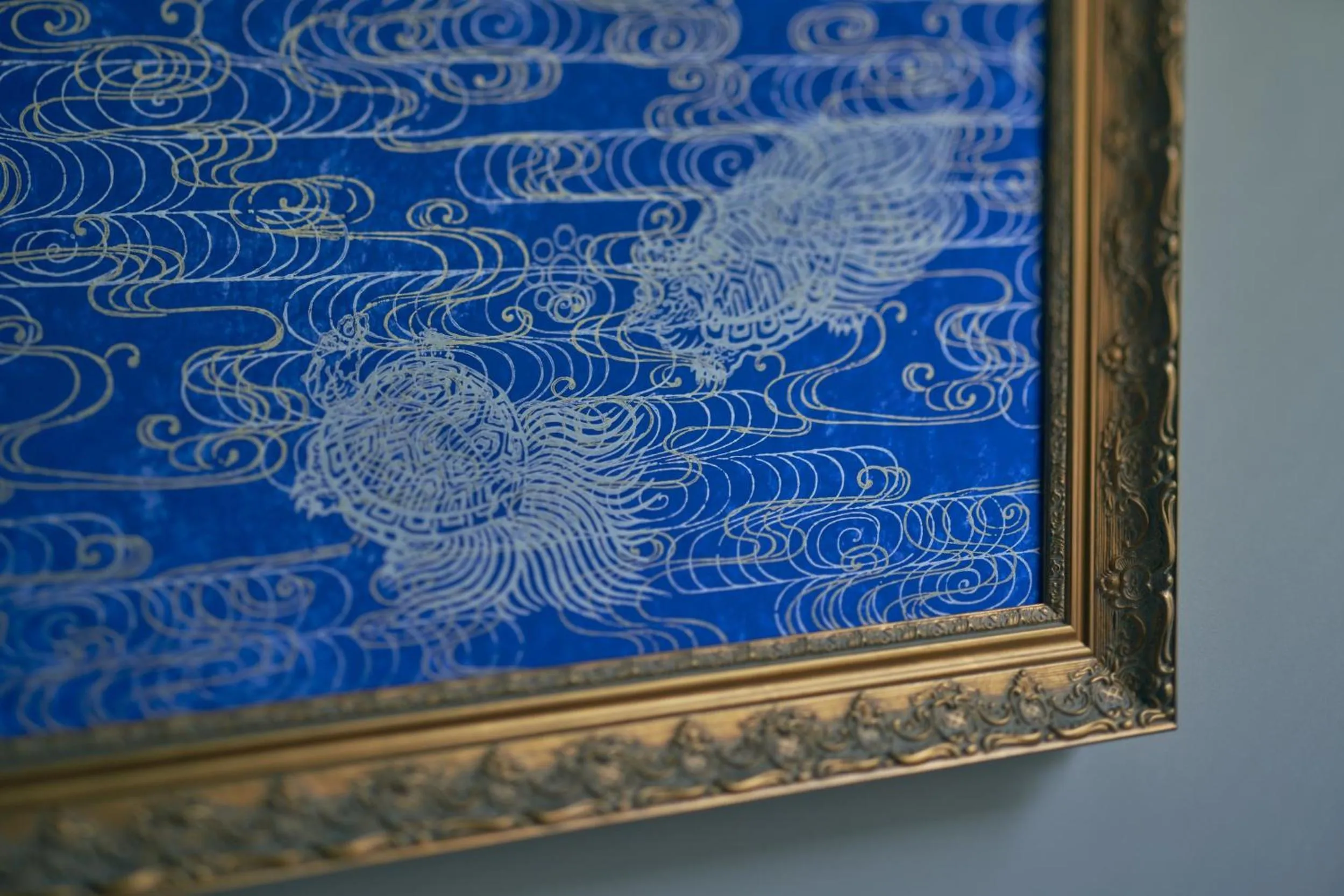 Decorative detail in ESPACIO The Hakone Geihinkan Rin-Poh-Ki-Ryu