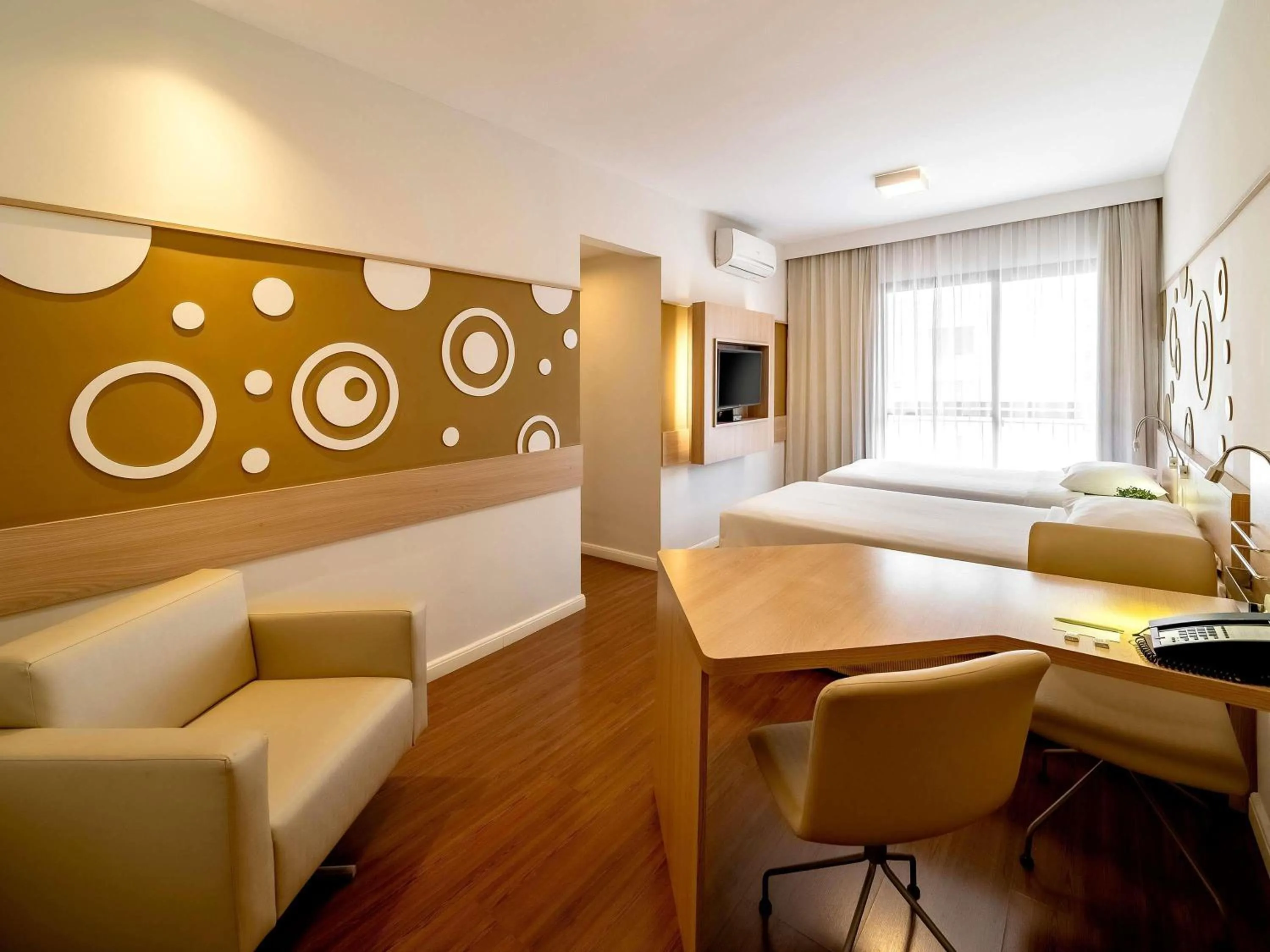 Bedroom, Bed in Mercure Sao Paulo Alamedas