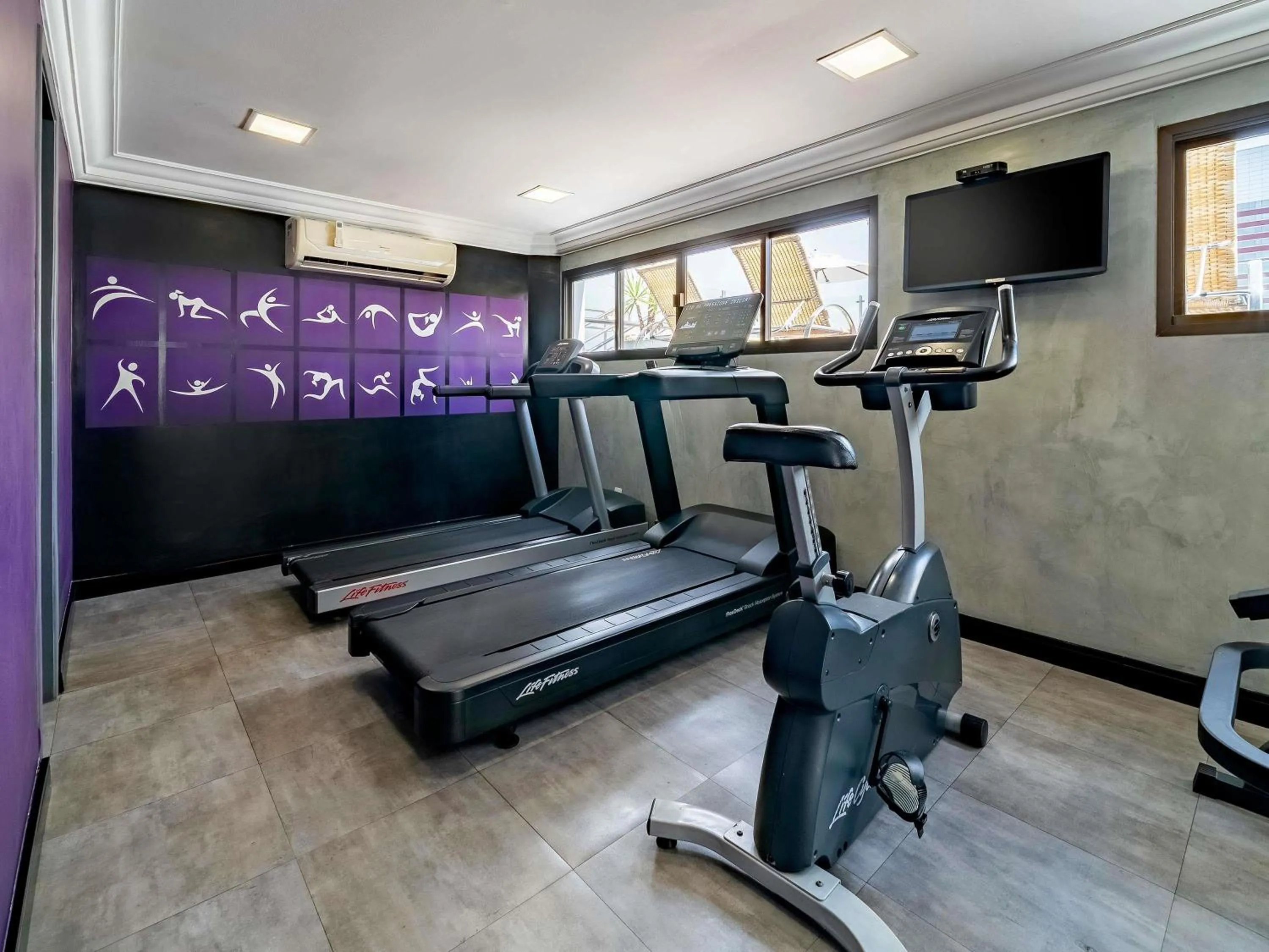 Fitness centre/facilities in Mercure Sao Paulo Alamedas