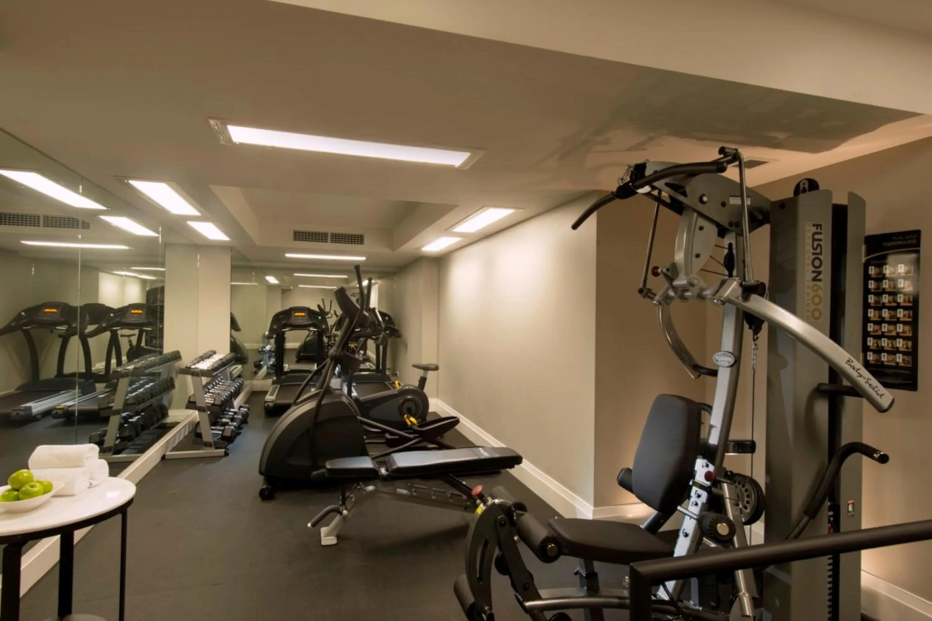 Fitness centre/facilities in Mayfair Hotel