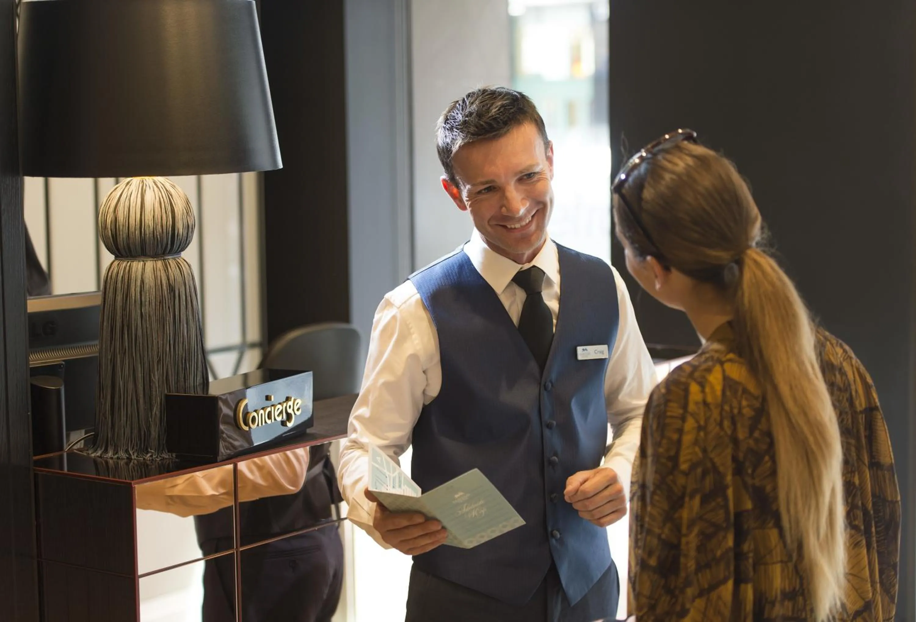 People in Mayfair Hotel