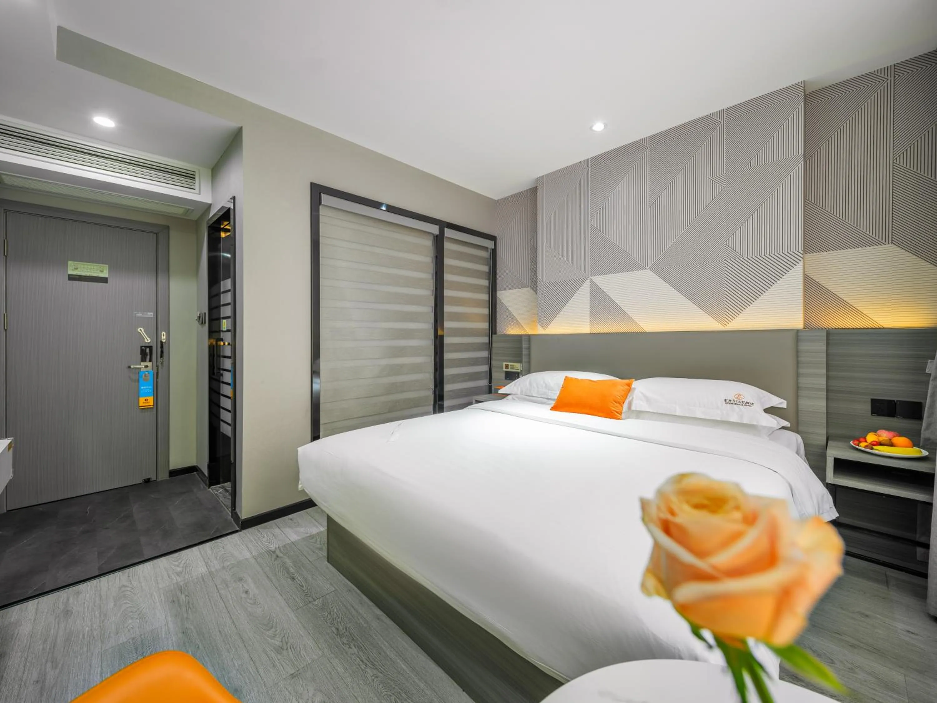 Photo of the whole room, Bed in Orient Rose International Hotel