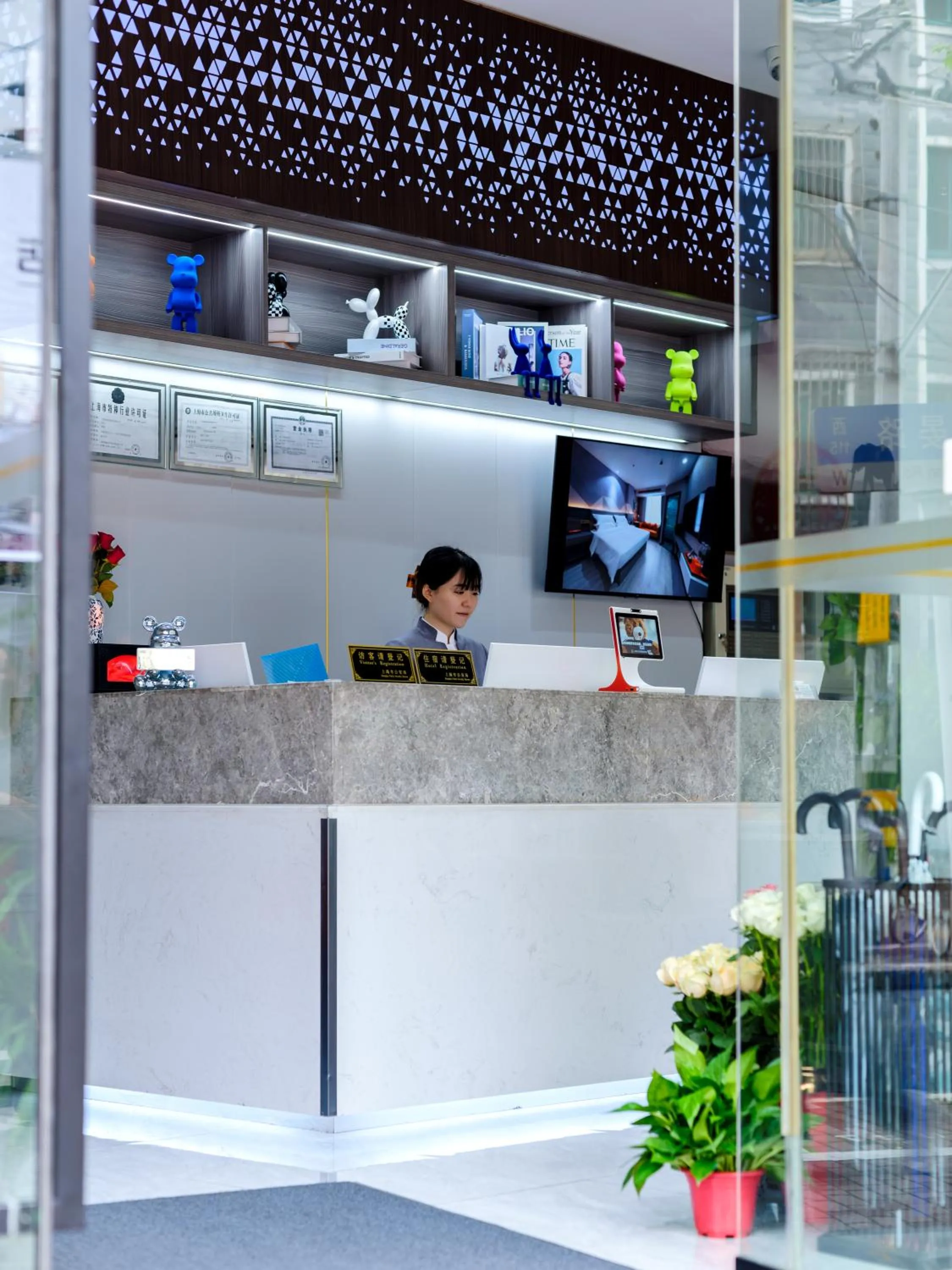 Lobby or reception in Orient Rose International Hotel