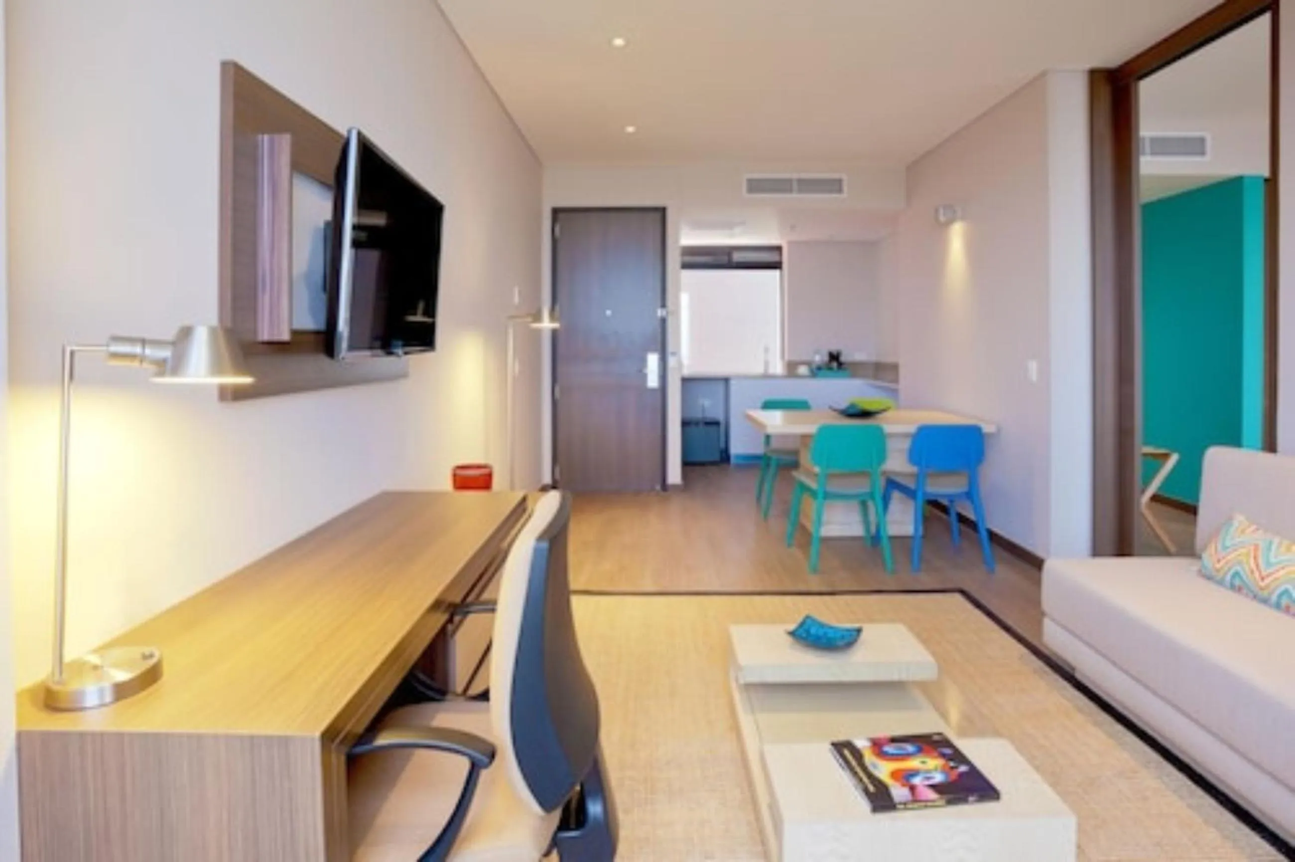 Living room, Bed in Holiday Inn Express Yopal by IHG