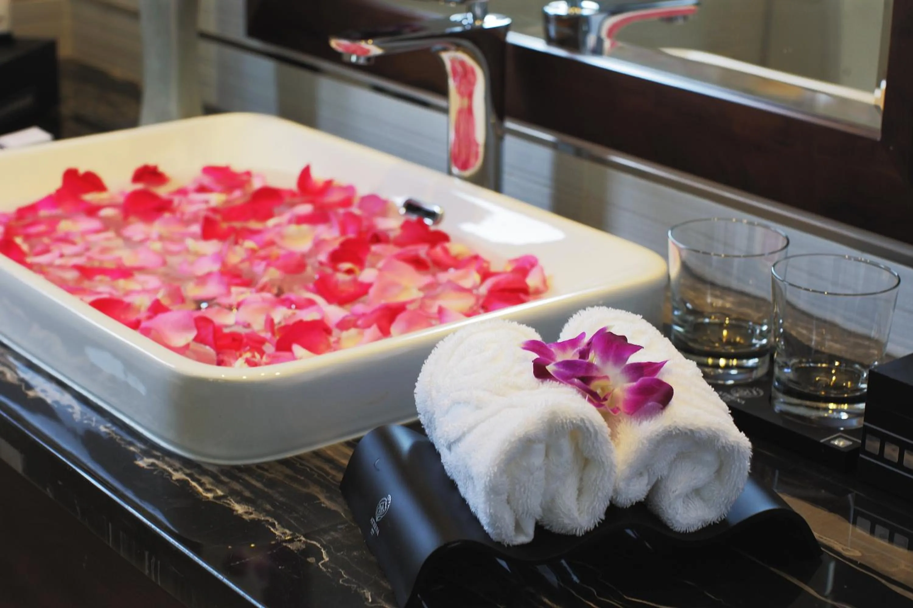 Bathroom in Athena Hotel