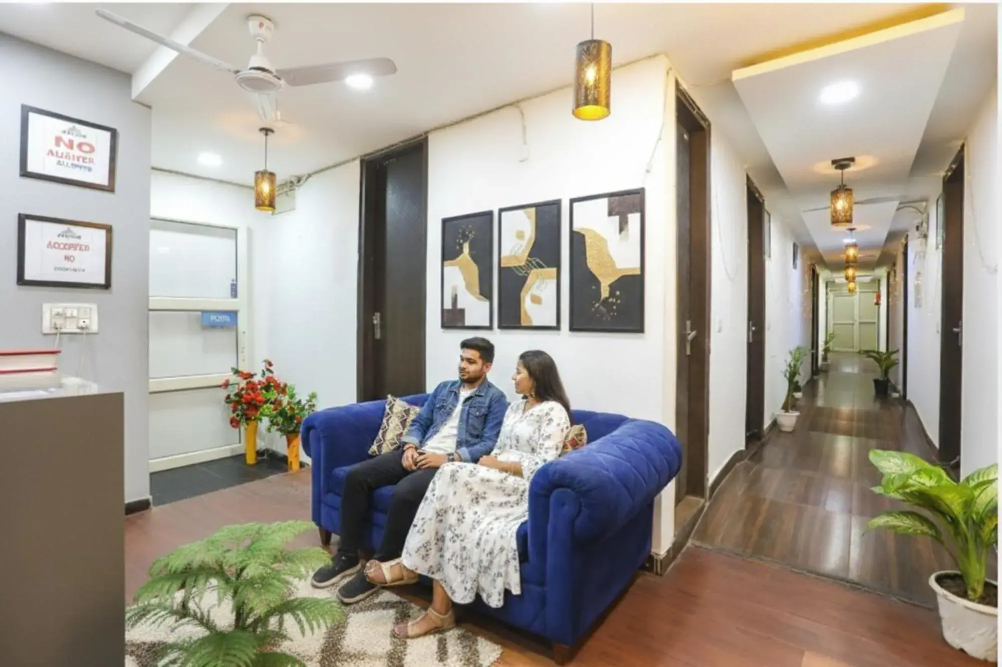 Lobby or reception in Via Shree Ram Aadhar 900 Mtr from Ram mandir Lobby or reception in Via Shree Ram Aadhar 900 Mtr from Ram mandir