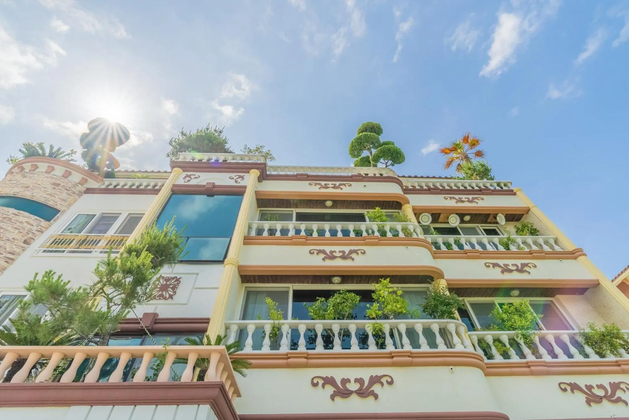 Property building in Jeju Nine Resort