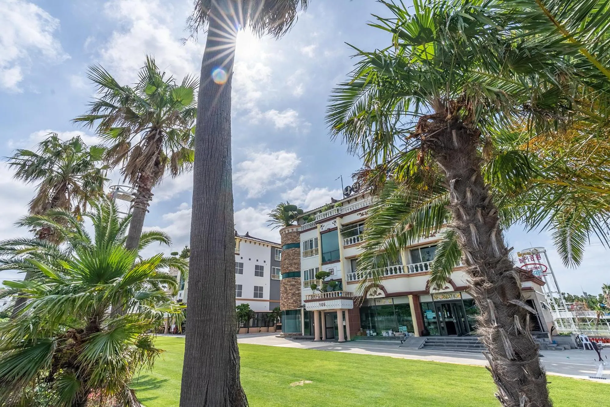 Property building in Jeju Nine Resort