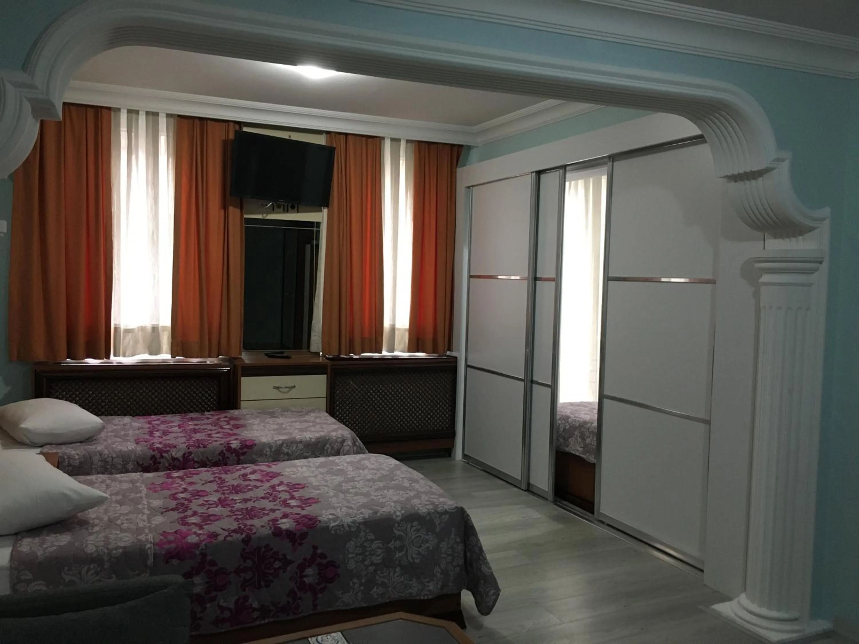 Bed in Konak Apart Hotel