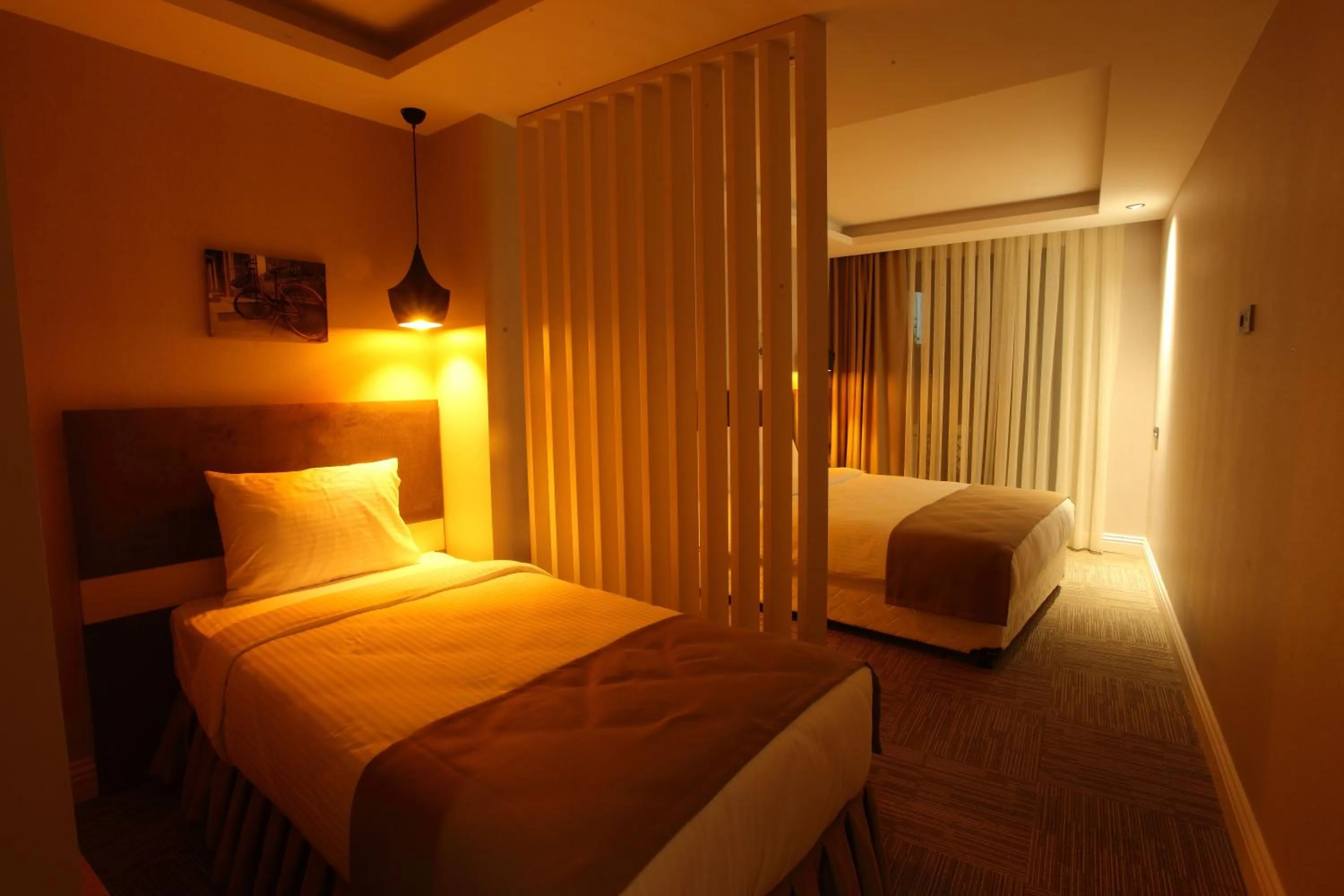 Bedroom, Bed in Carina Park Suites Nisantasi