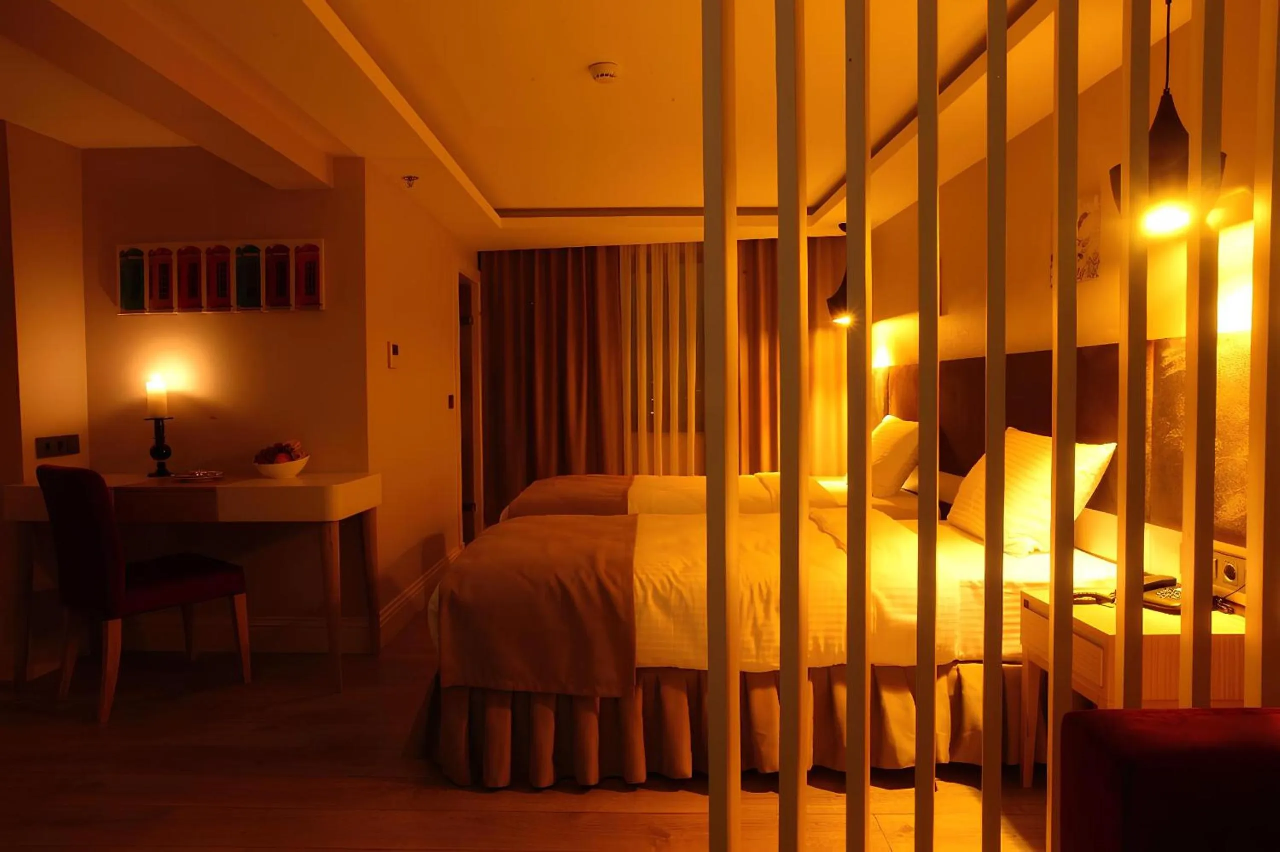 Bedroom, Bed in Carina Park Suites Nisantasi