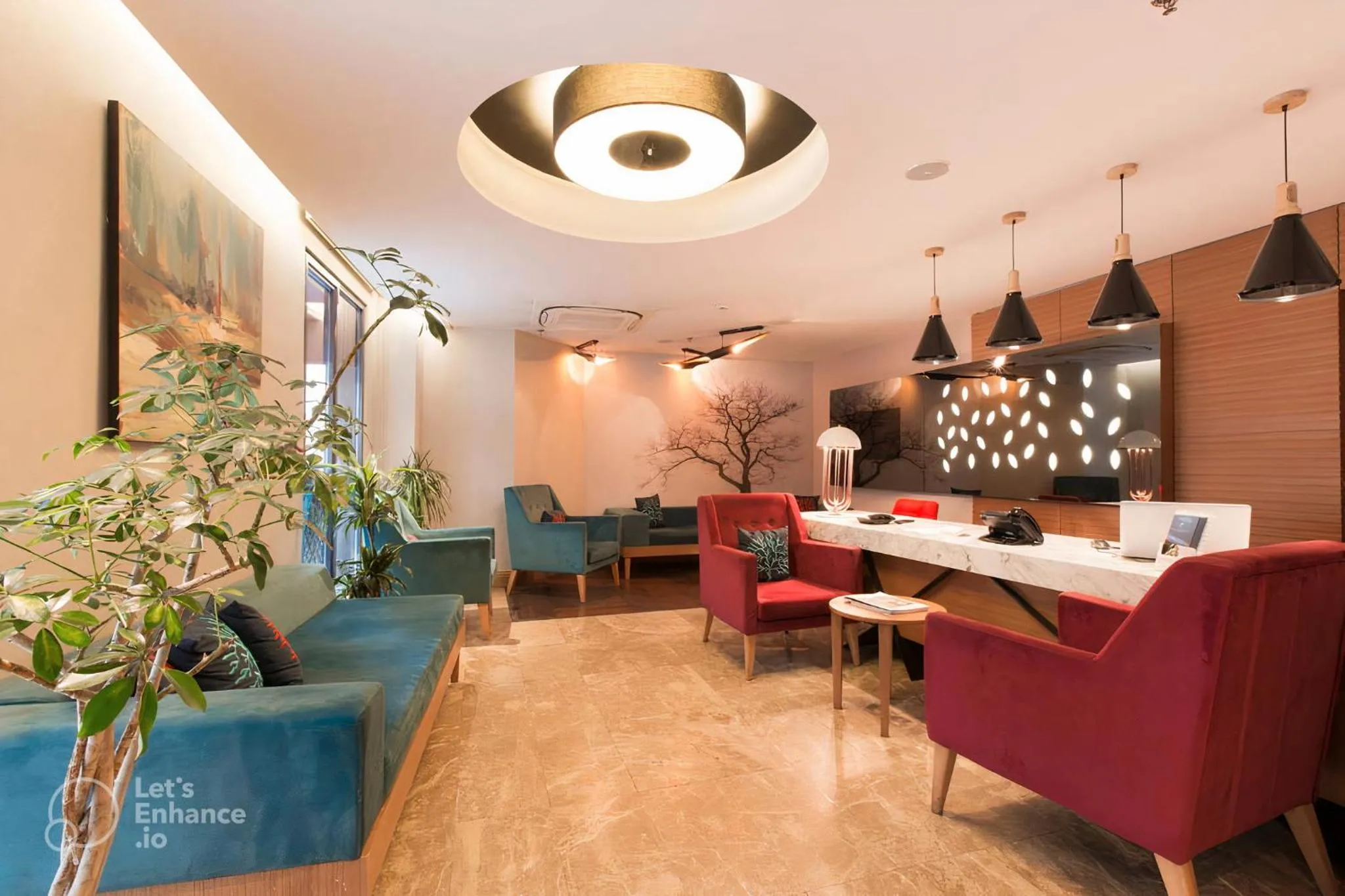 Lobby or reception in Carina Park Suites Nisantasi