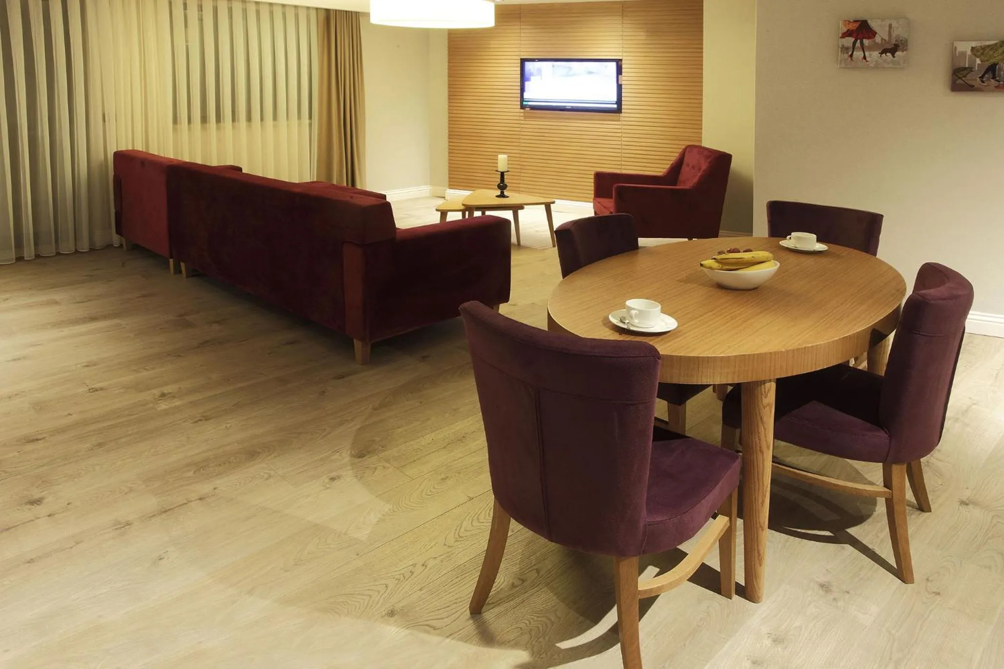 Living room in Carina Park Suites Nisantasi