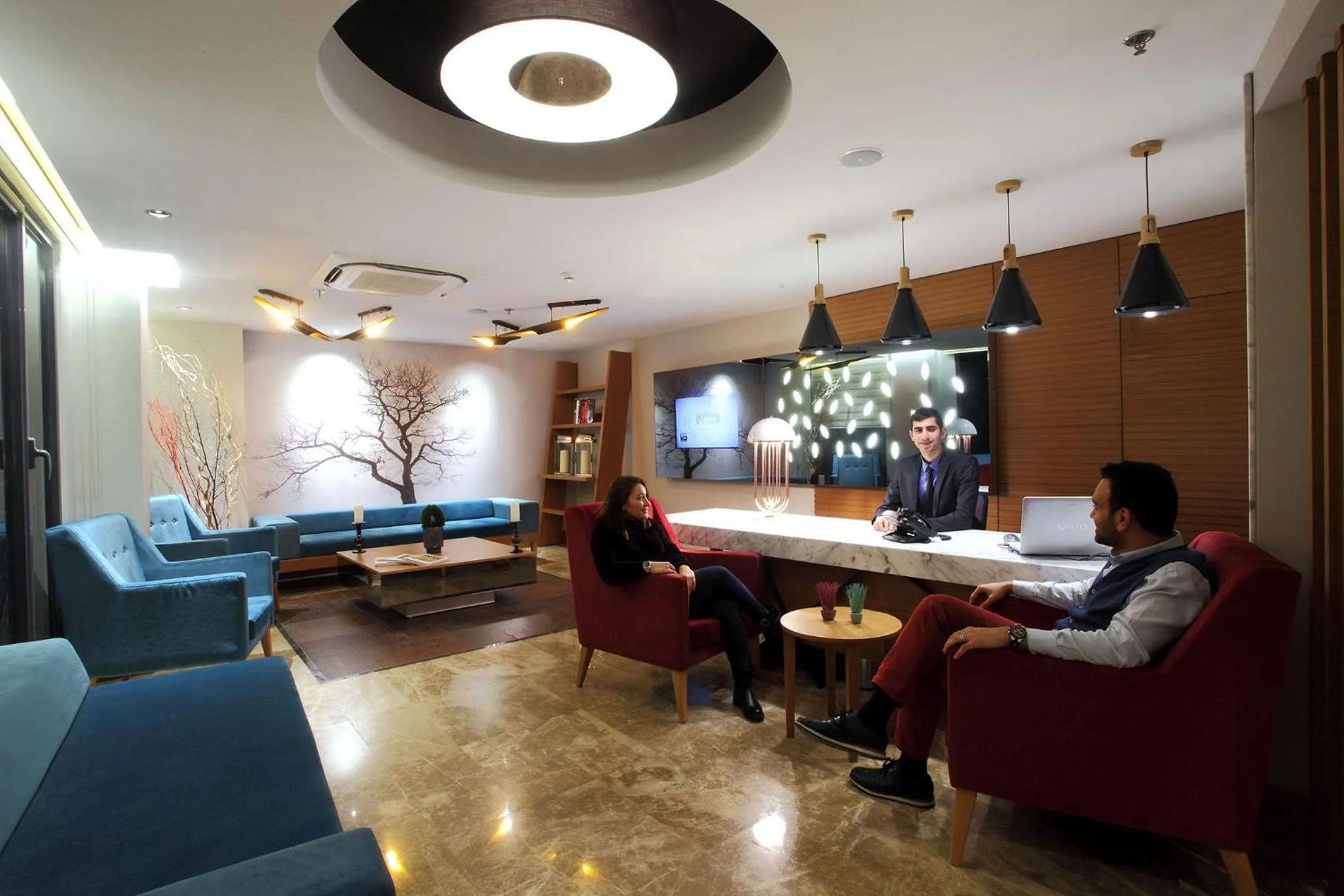 Lobby or reception in Carina Park Suites Nisantasi