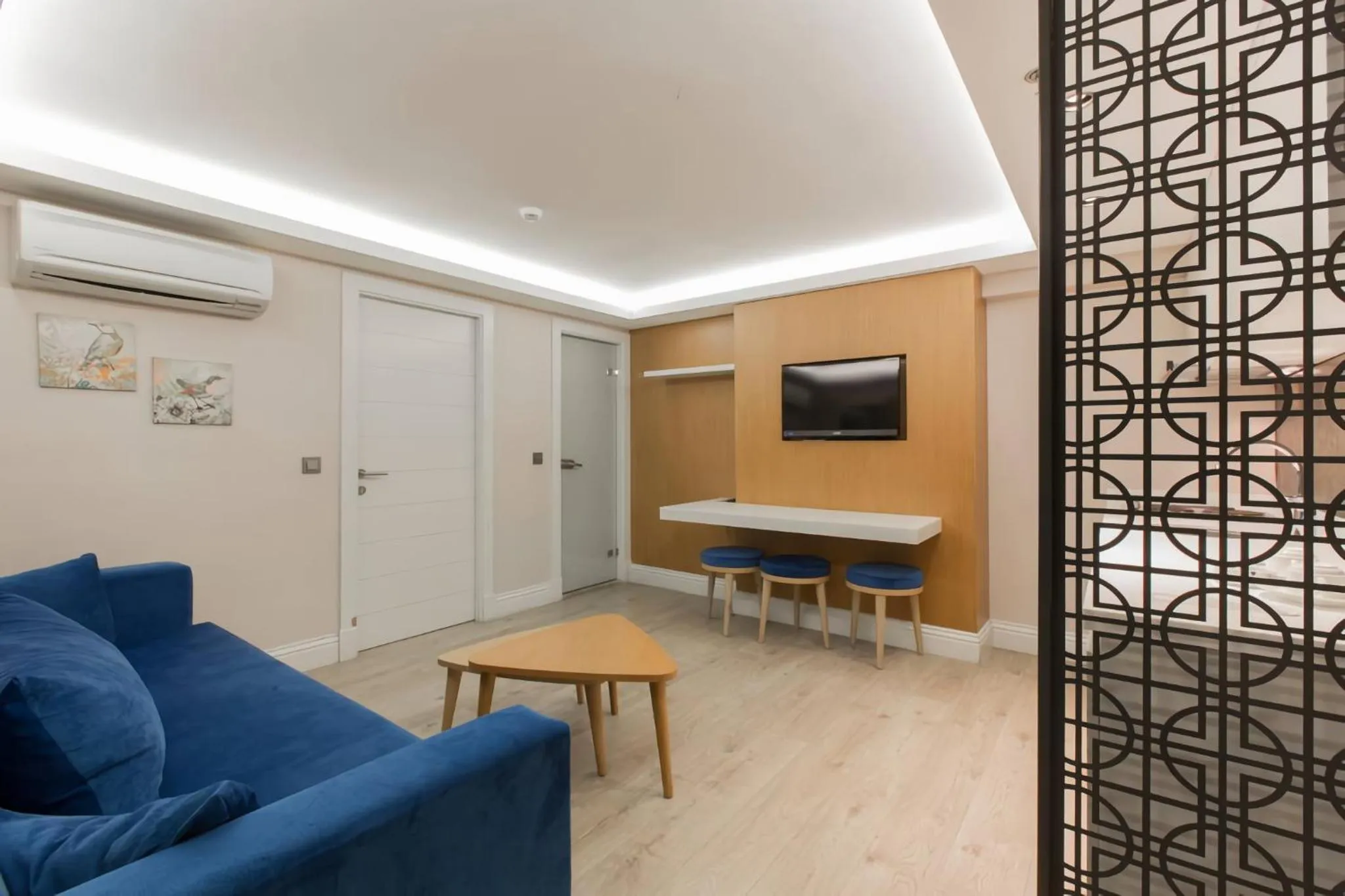 Living room in Carina Park Suites Nisantasi