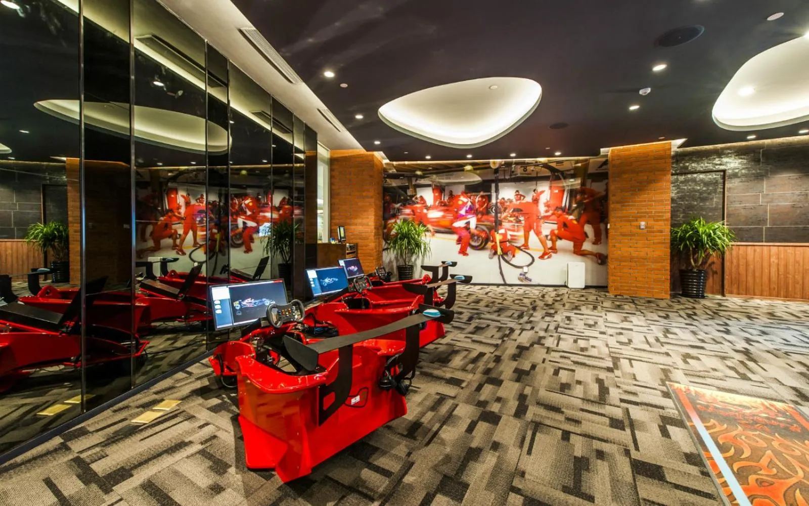 Lounge or bar in Shangri-La Sanya