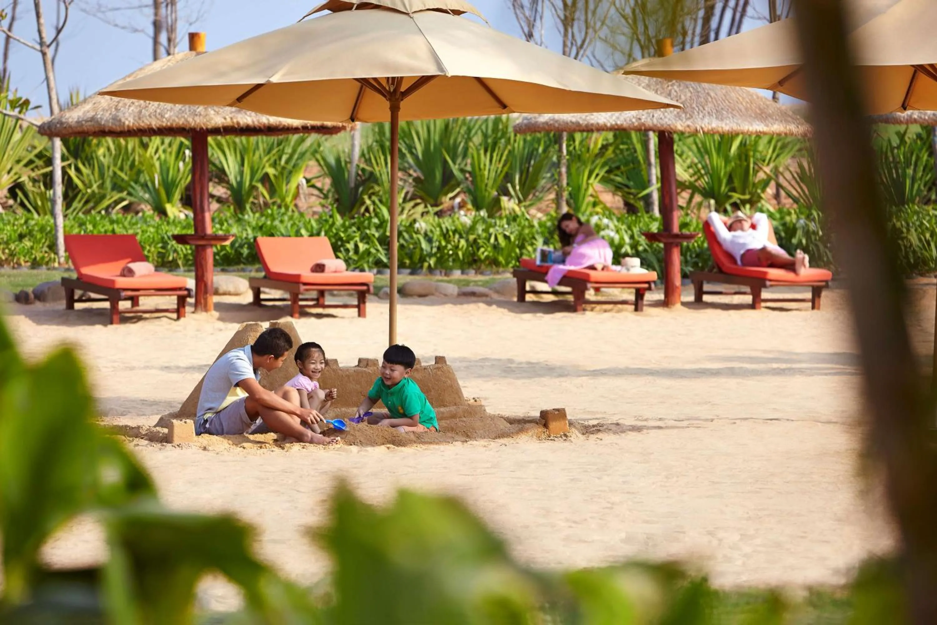 Beach in Shangri-La Sanya