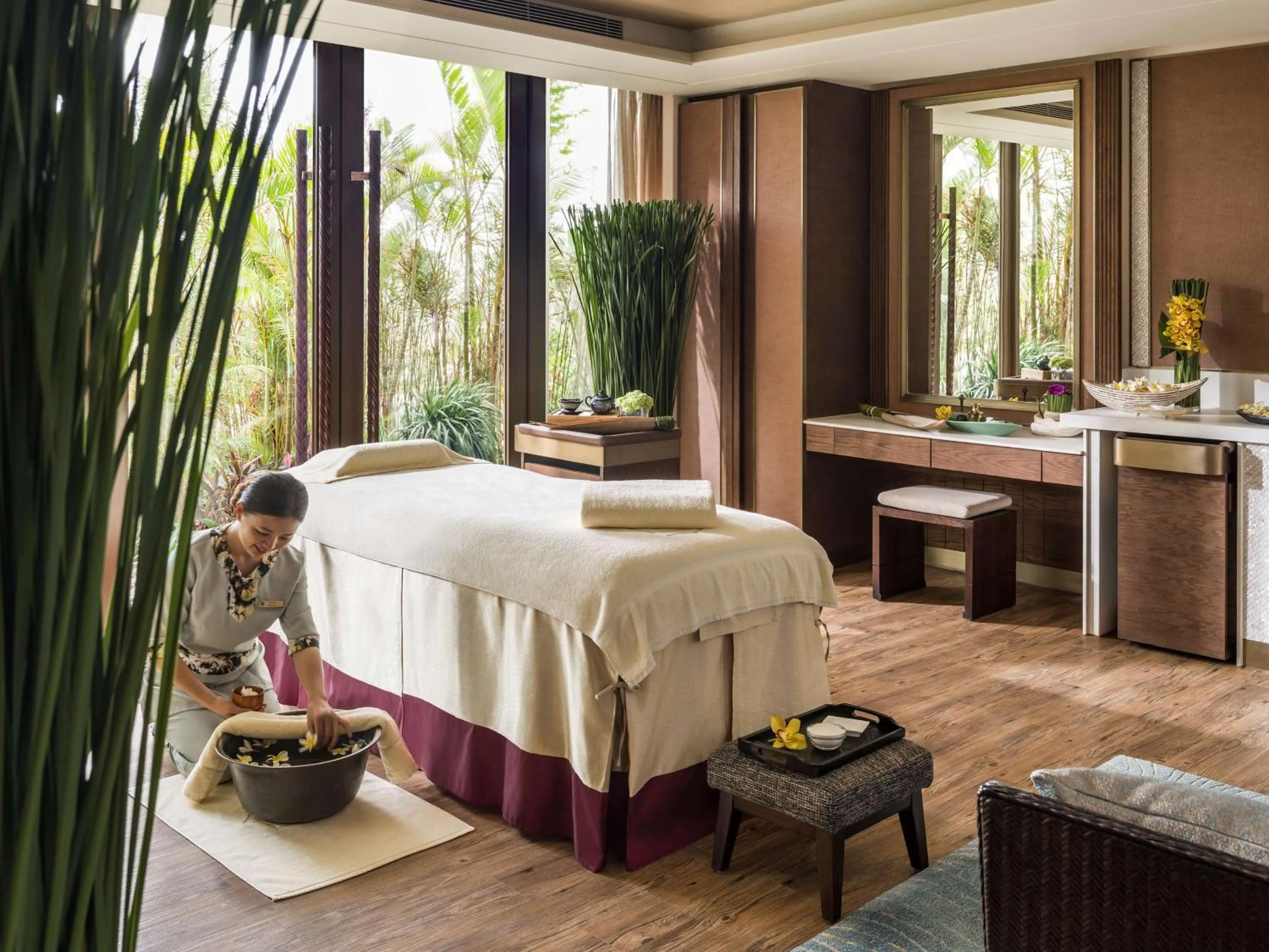 Spa and wellness centre/facilities in Shangri-La Sanya