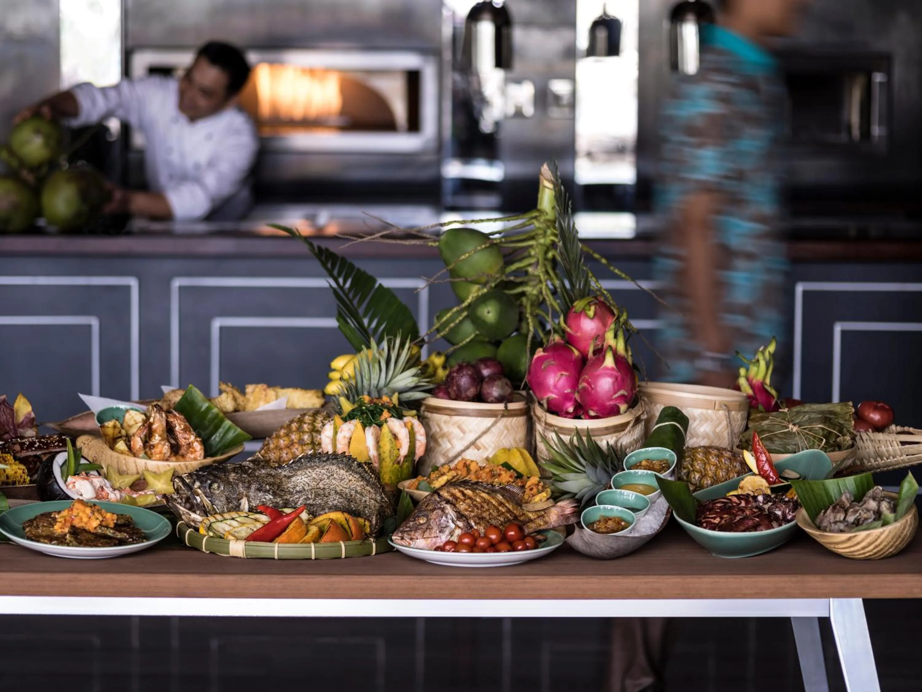 Staff in Shangri-La Sanya