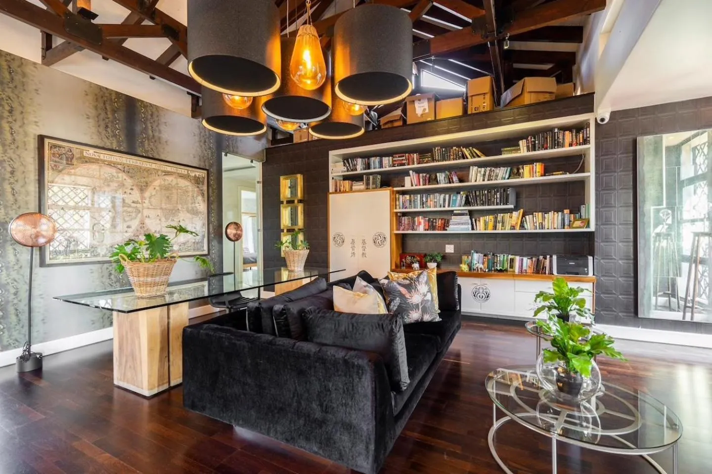 Library in Umhlanga Beach Villa