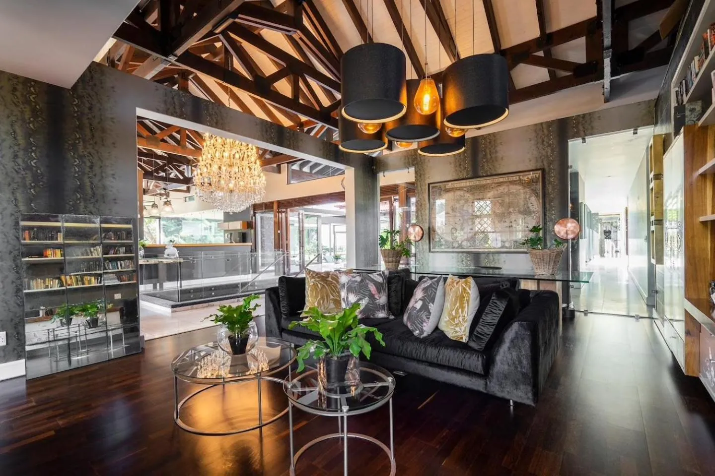 Library in Umhlanga Beach Villa