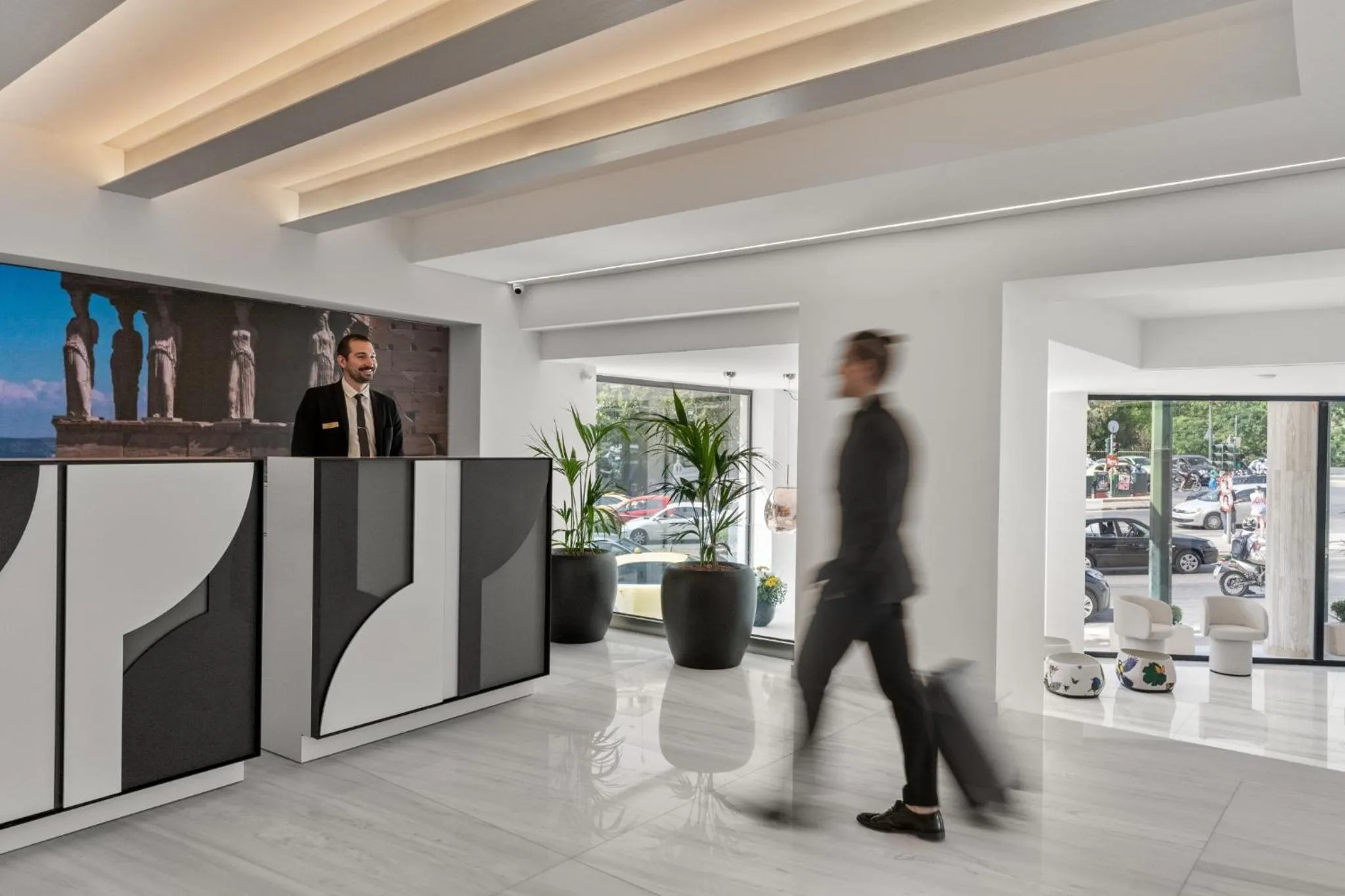 Lobby or reception in The Athenaeum Luxury Hotel