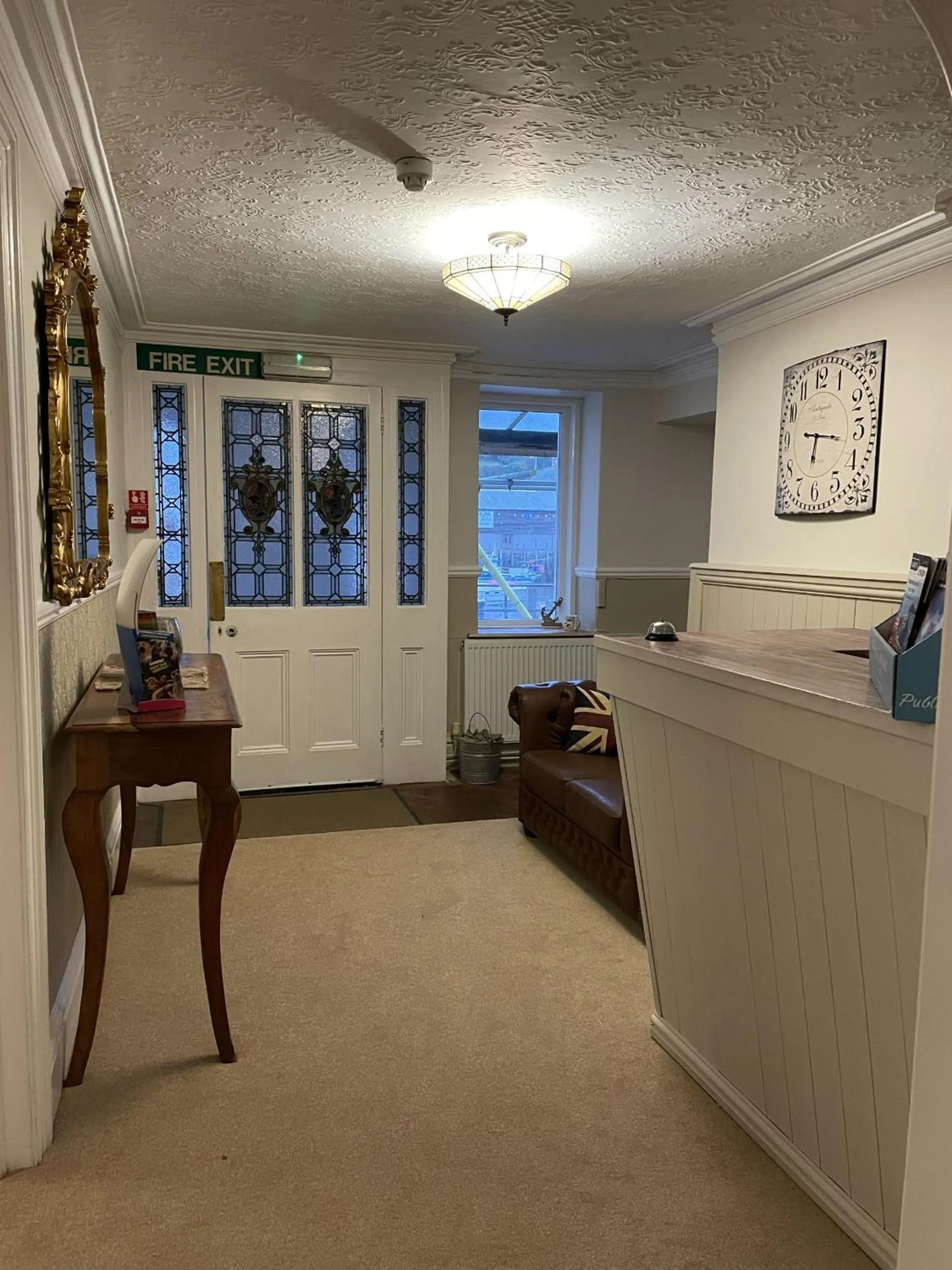 Lobby or reception in Little Mainstone Guest House