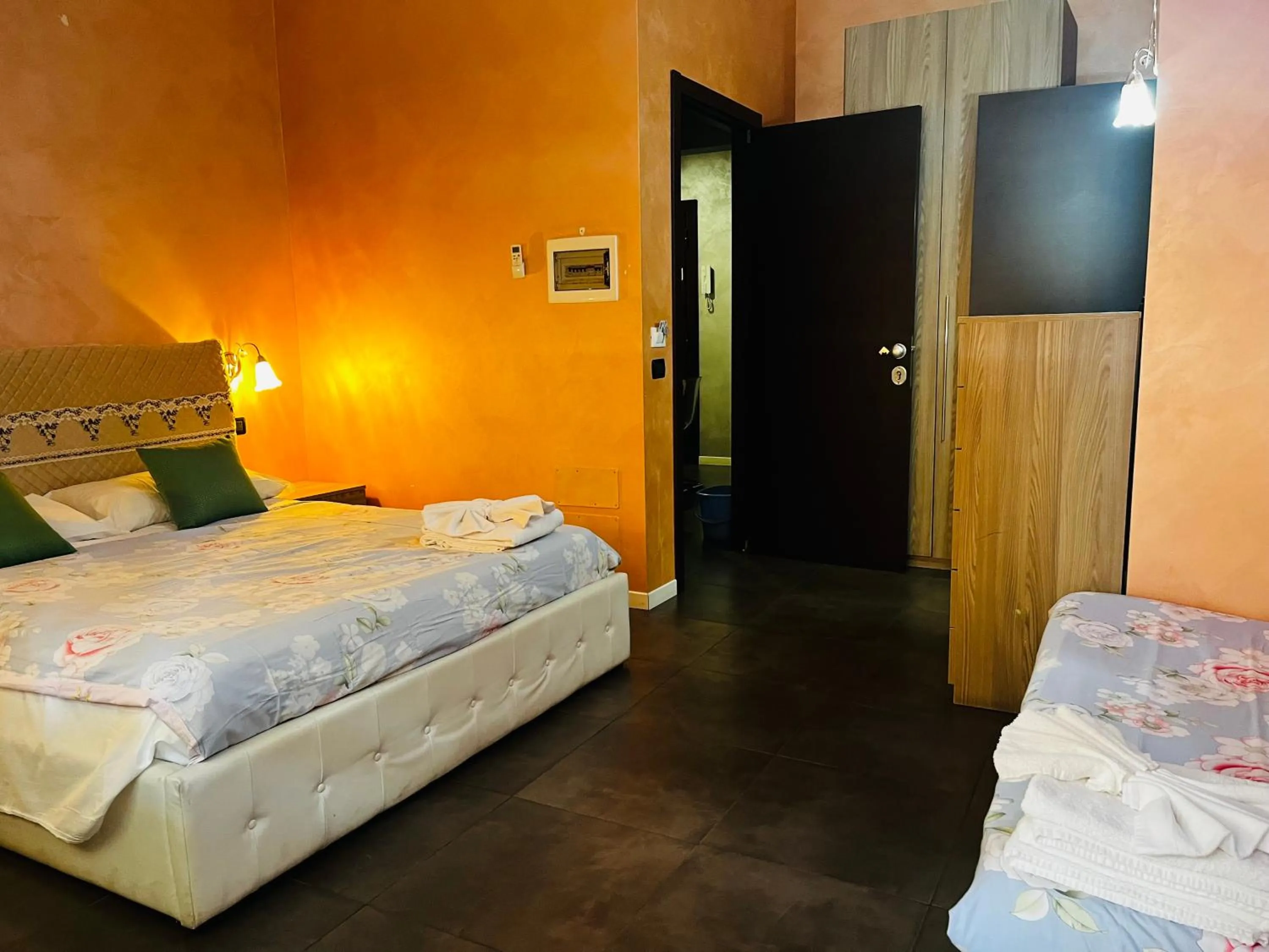 Bedroom, Bed in B&B Roma