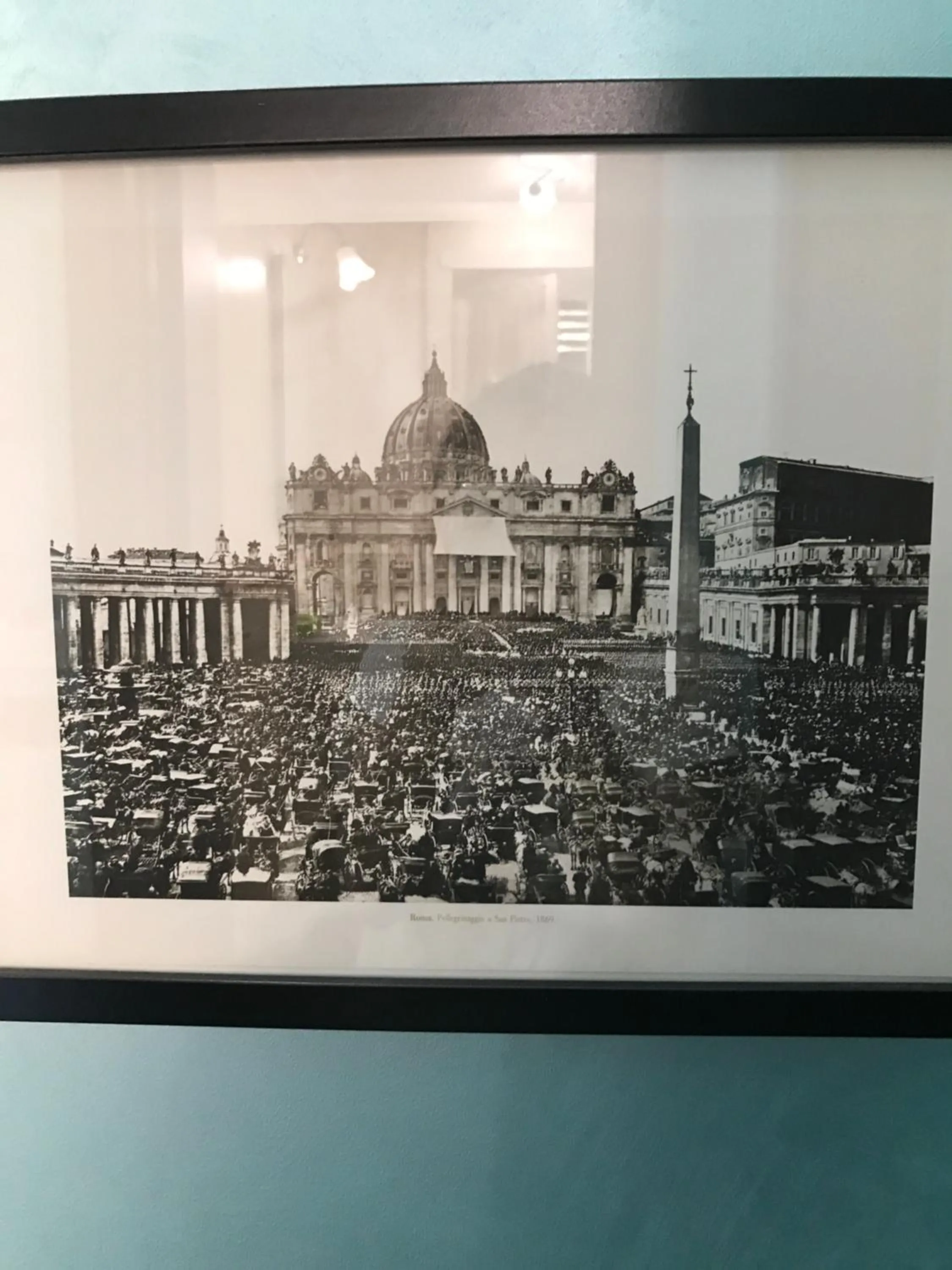 Decorative detail in B&B Roma