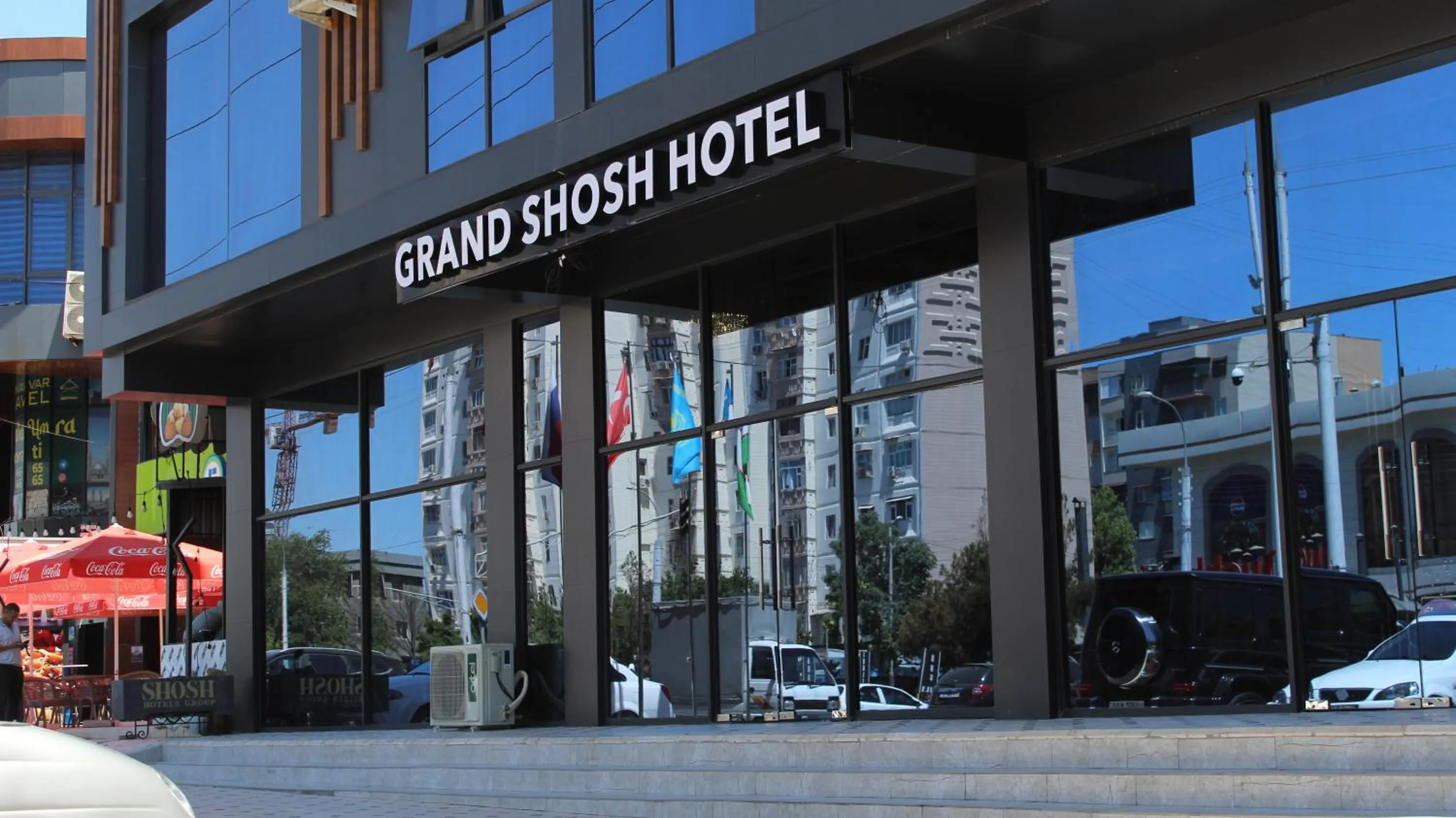 Property building in Grand Shosh Hotel
