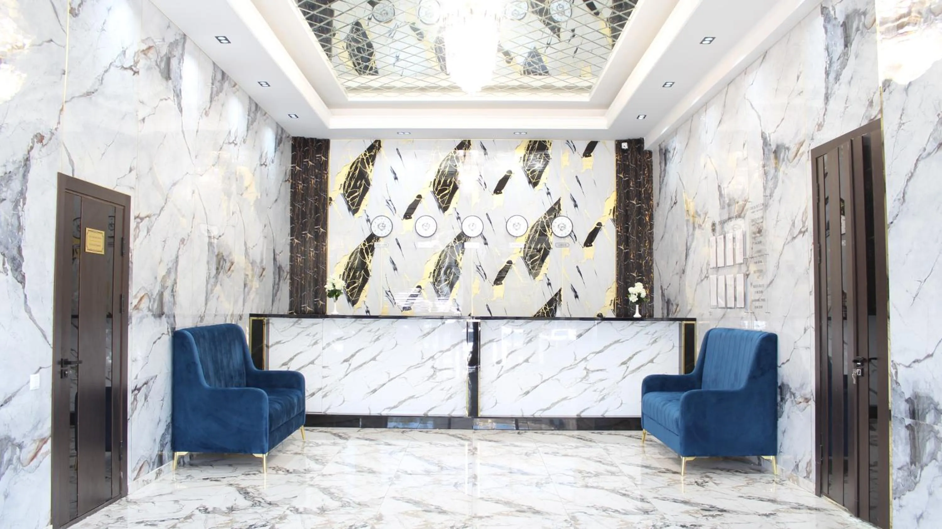 Seating area in Grand Shosh Hotel