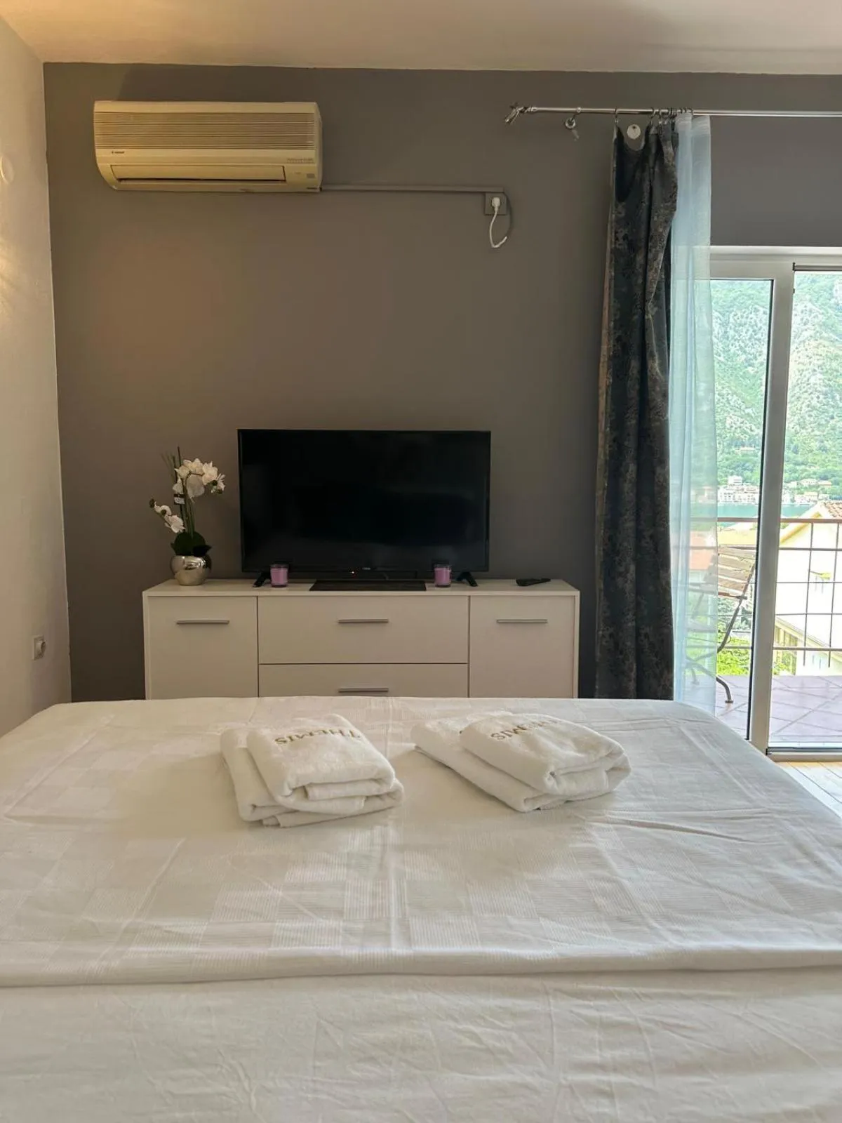 Bed in Themis Apartment