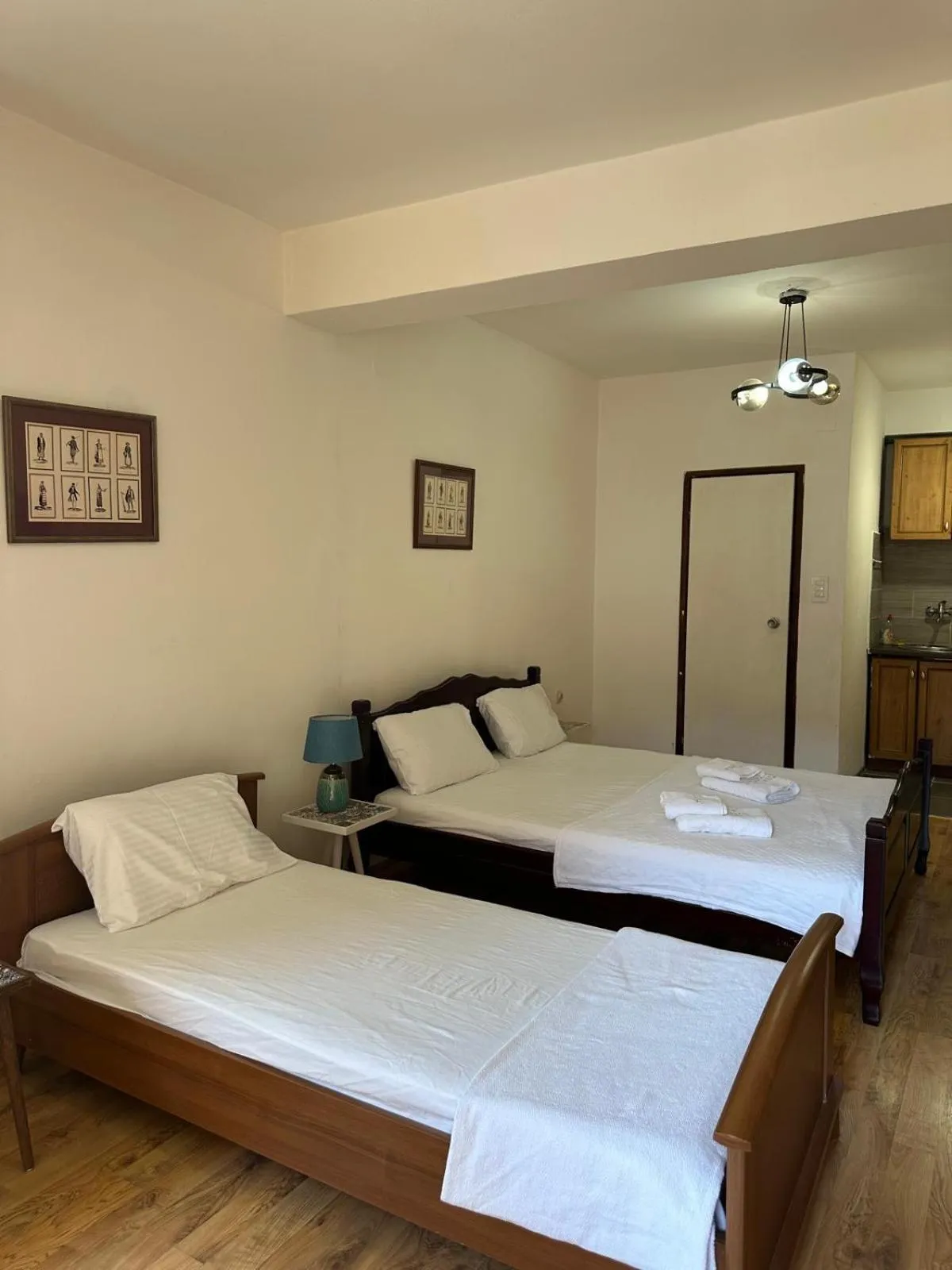 Bed in Themis Apartment